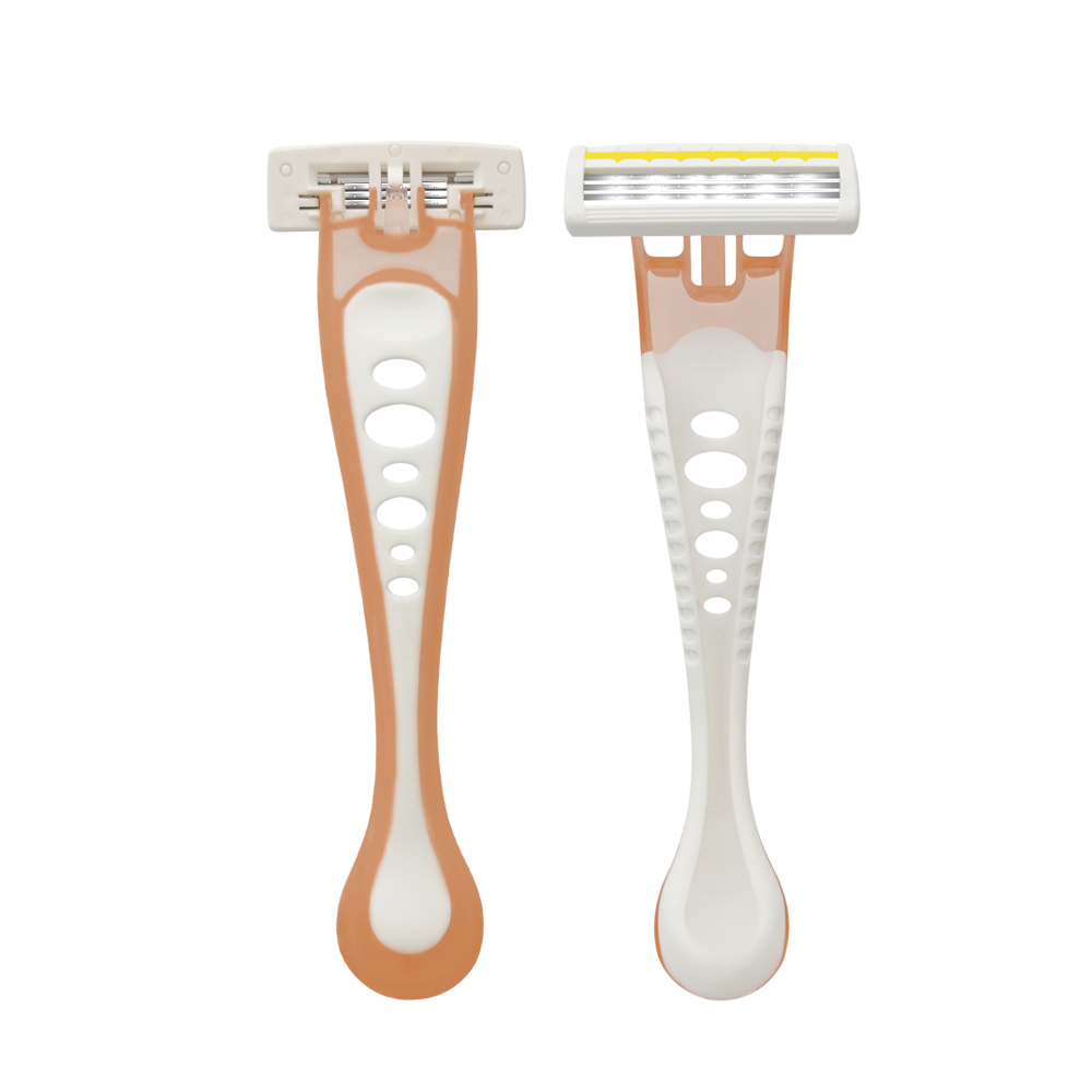 Kai Hibiscus Pro Women Body Razor - Pack Of 3