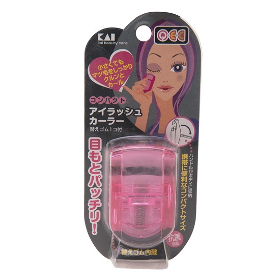 Kai Compact Eyelash Pink Curler