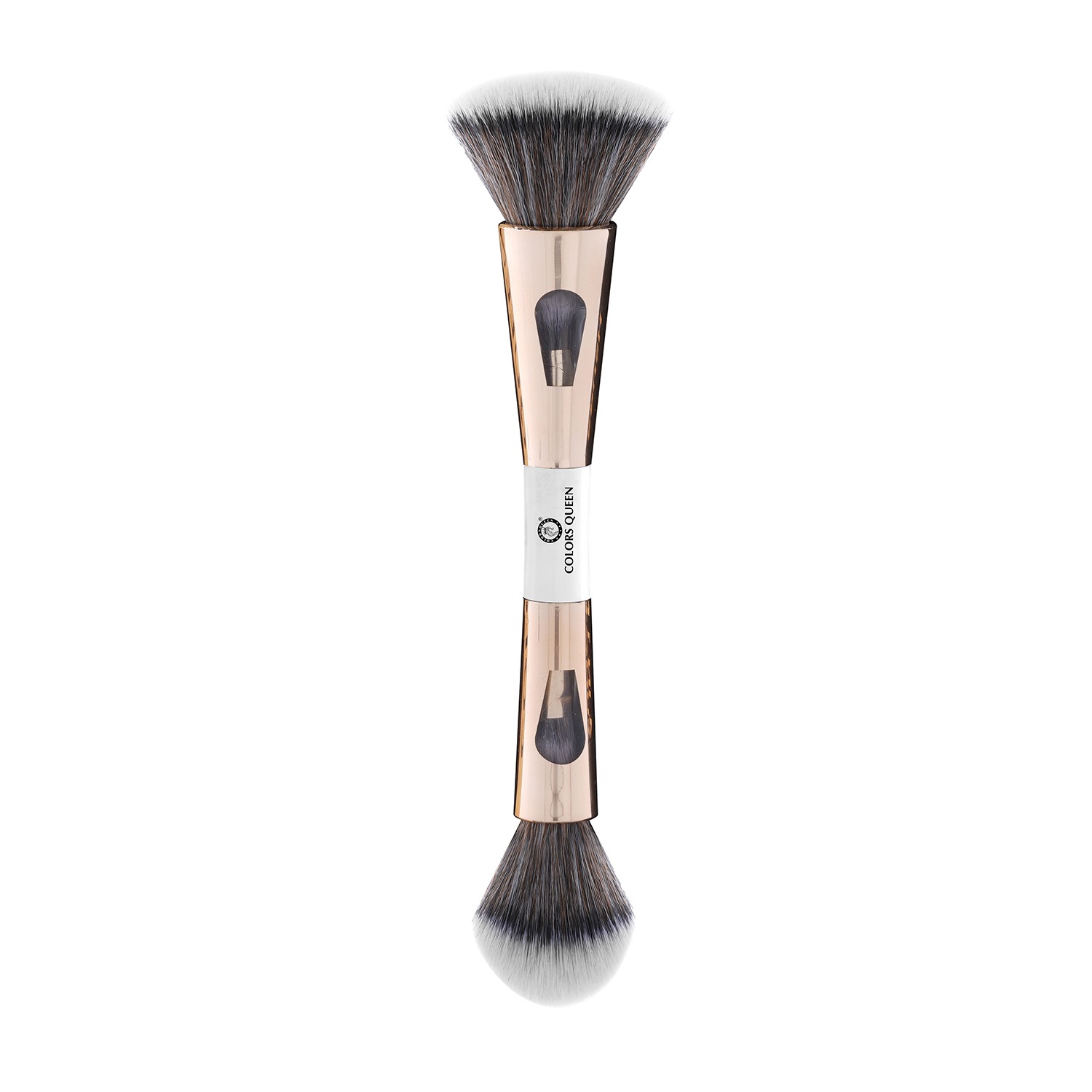 Colors Queen 4 in 1 Multifunctional Brush Set with Ultra Soft Bristles | Blending Eye Shadow & Foundation Brush, Powder Brush, Flat Brush for Women