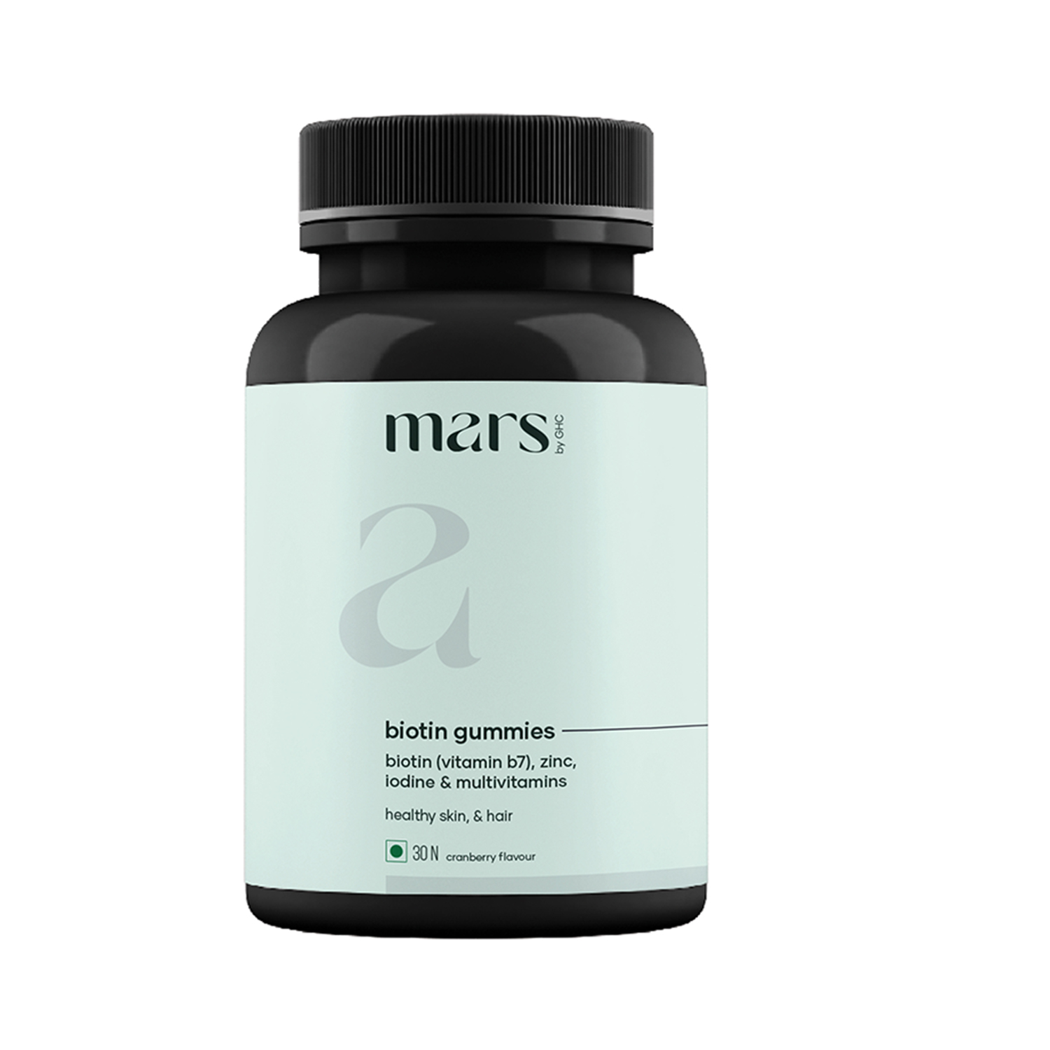 mars by GHC Biotin Gummies For Healthy Hair Growth And Skin Glow - 30 Gummies