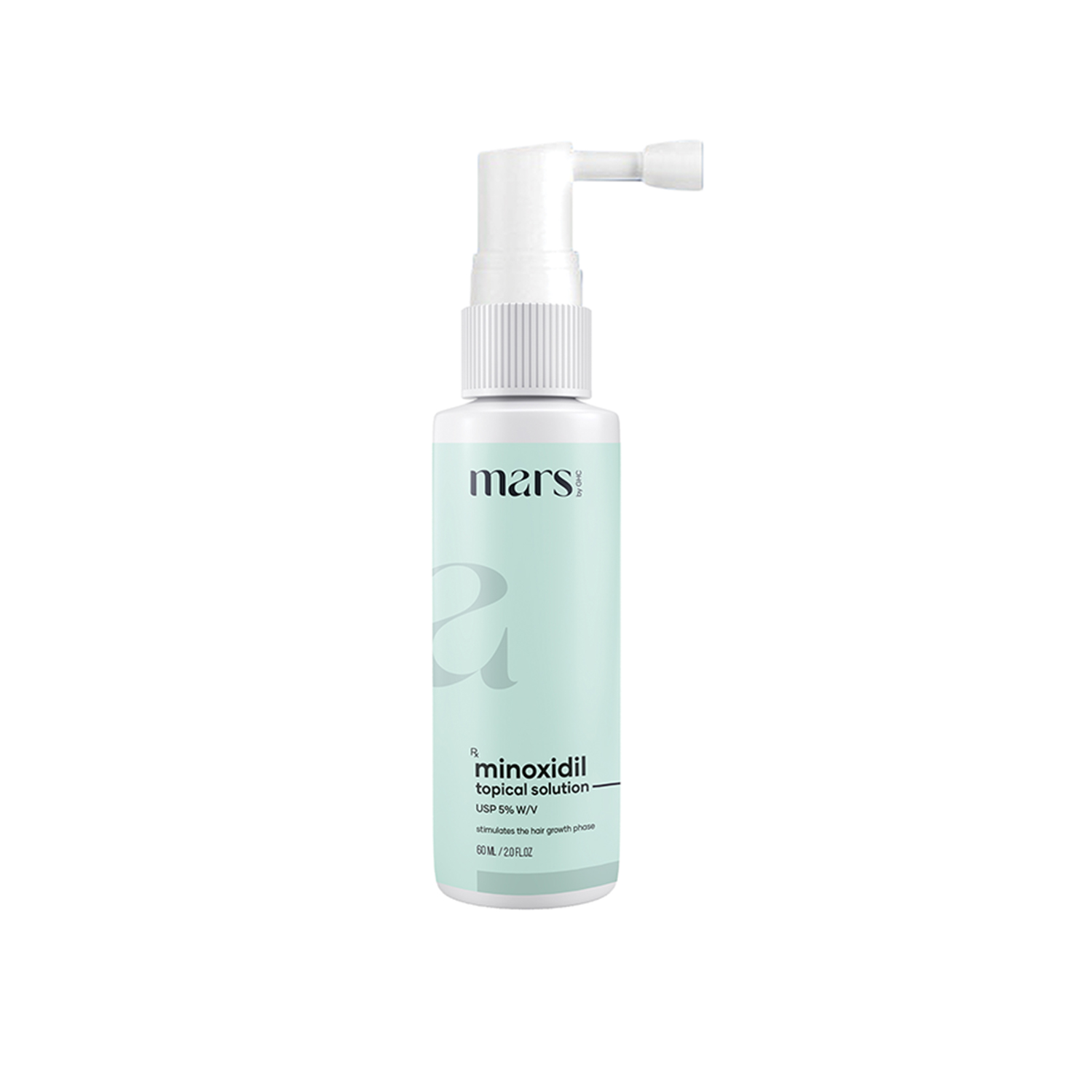 mars by GHC Topical Hair Growth Solution with Minoxidil for Hair Nourishment & Regrowth - 60ml