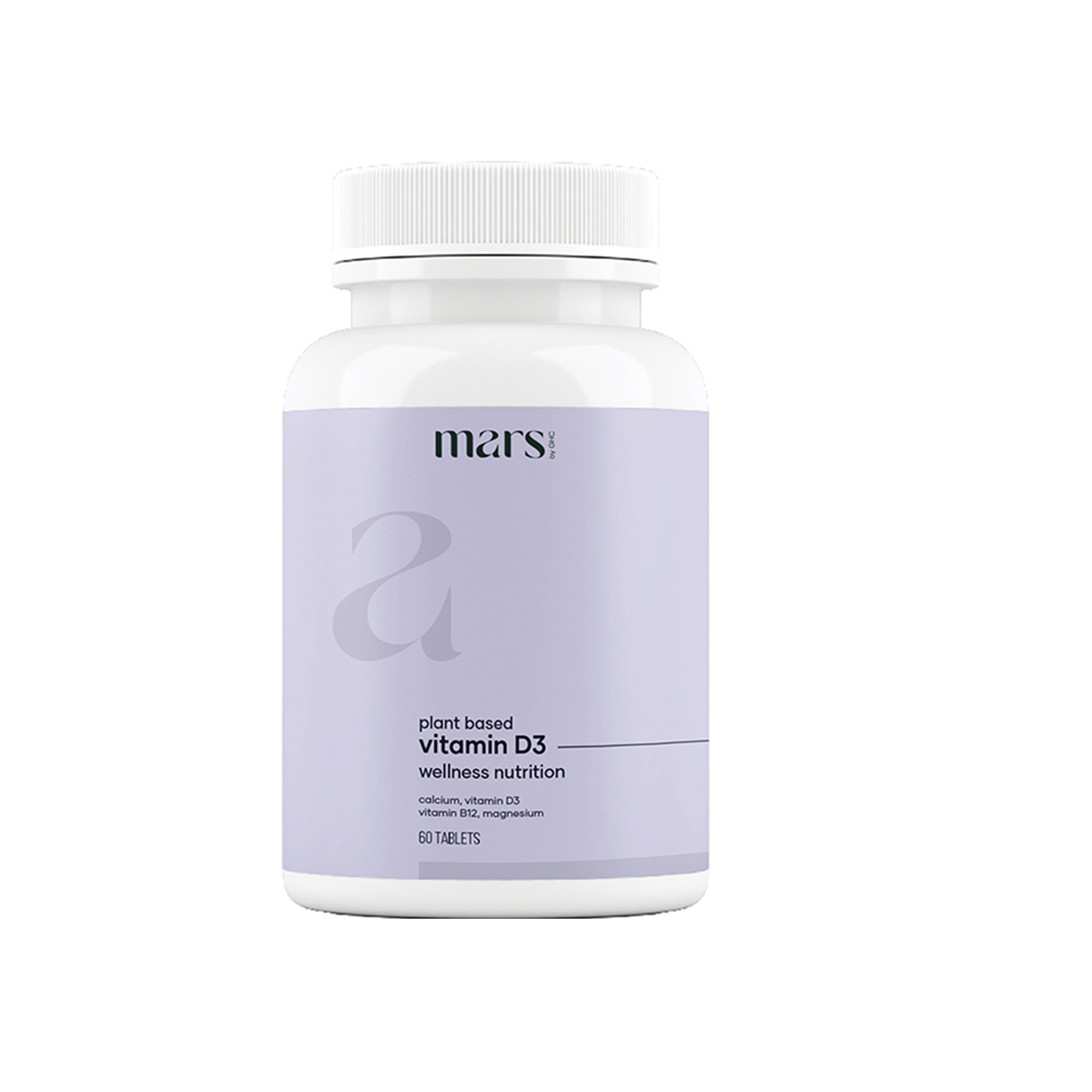 mars by GHC Vitamin D3 Tablets For Bone Health, Muscle Strength & Immunity - 60 Tablets