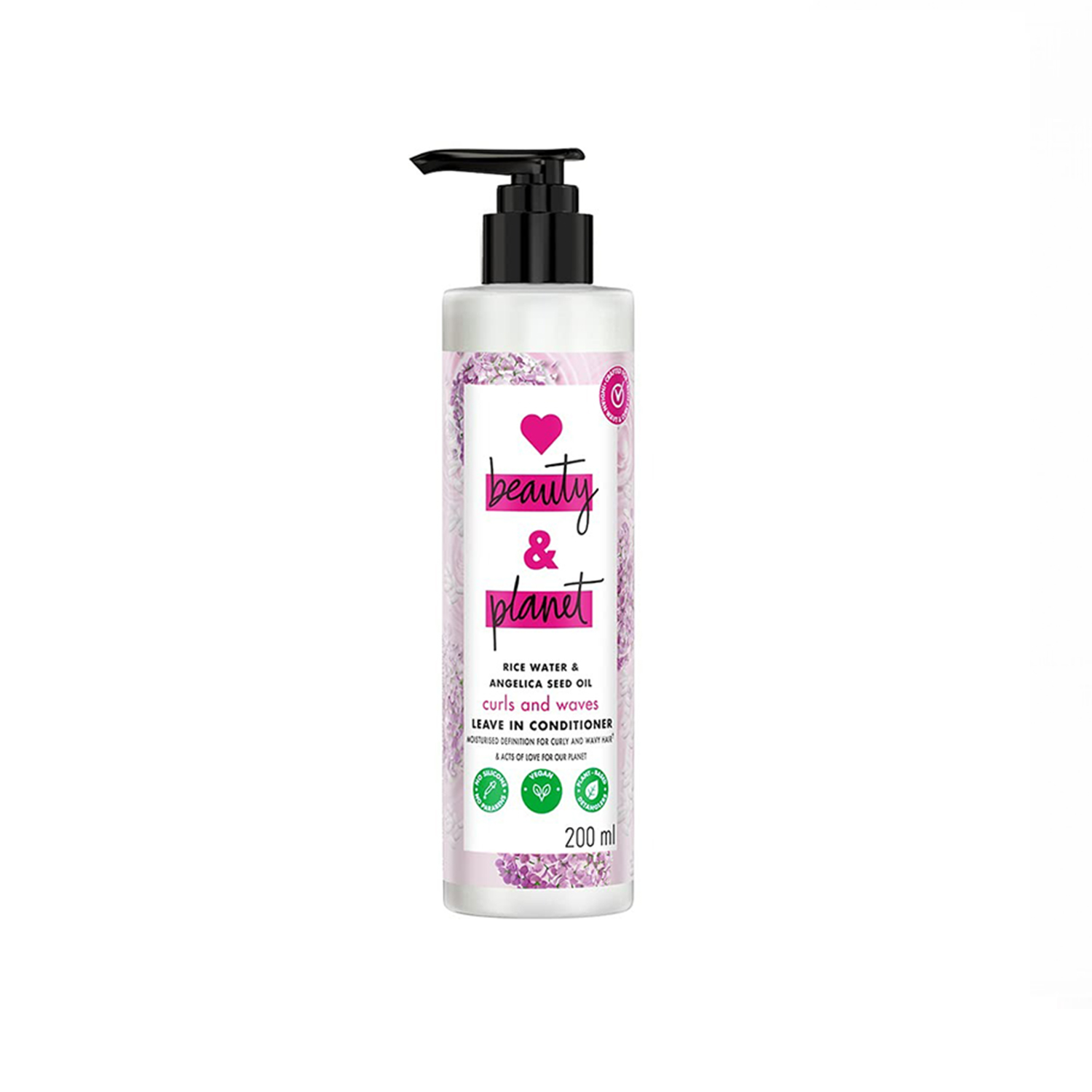 Love Beauty And Planet Rice Water & Angelica Seed Oil Silicone free Leave-In Conditioner 200ml 