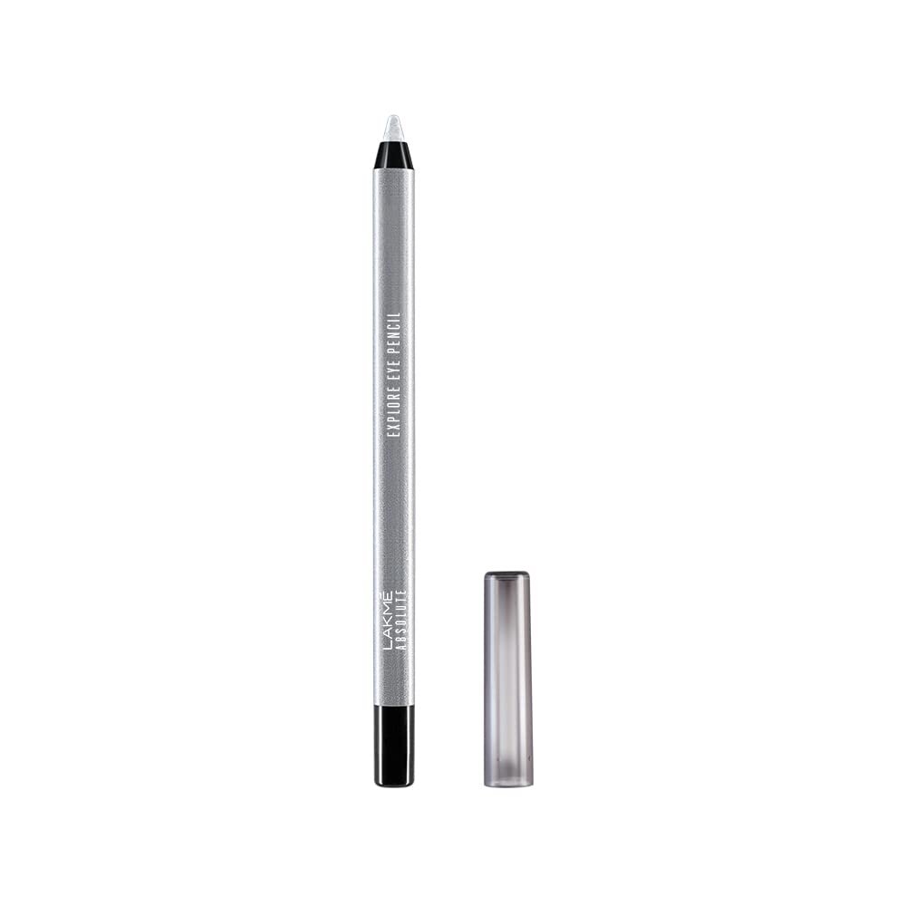 Lakme Absolute Explore Eye Pencil Alluring Silver 1.2g
