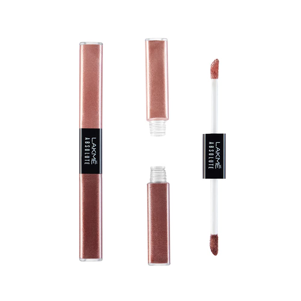 Lakme Absolute Explore Liquid Eye shadow Pink Champagne & Copper glitter