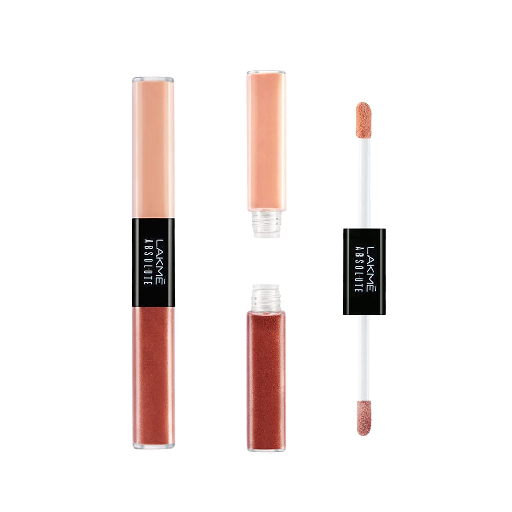 Lakme Absolute Explore Liquid Eye shadow Earthy Matte & Shimmering Sunset