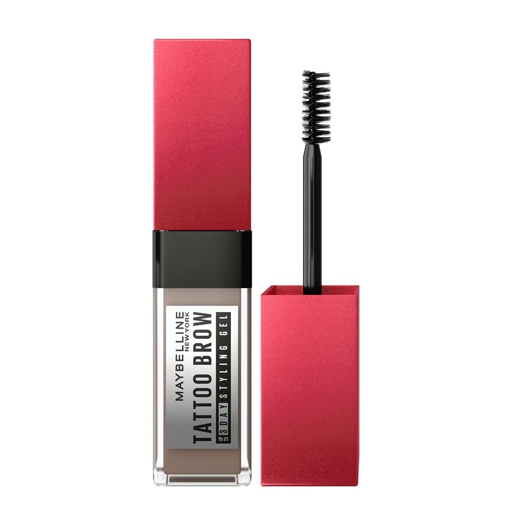 Maybelline Tattoo Brow 3 - Day Smudge Proof Styling Brow Gel - Grey Brown