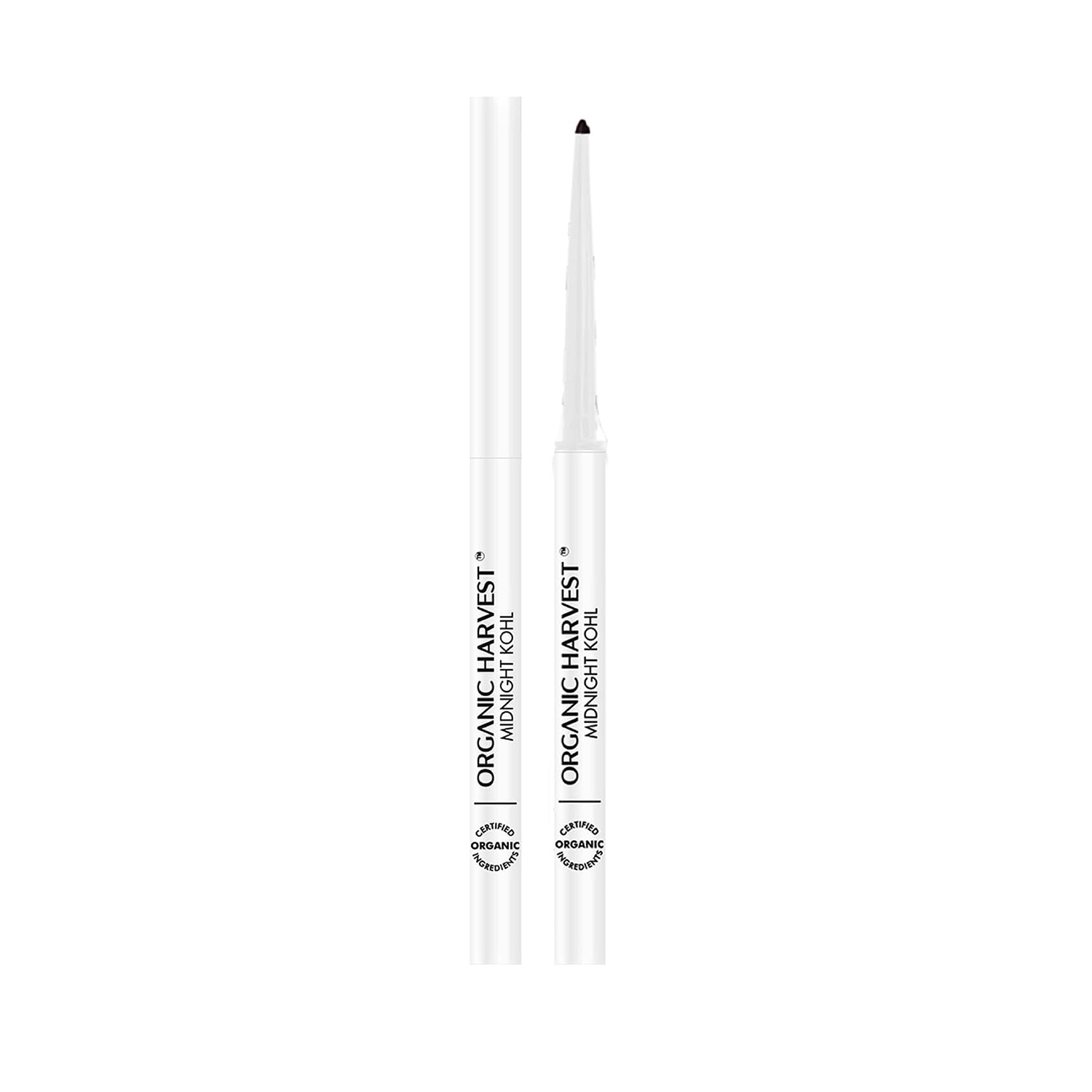 Organic Harvest Midnight Kohl - Black, 0.30gm