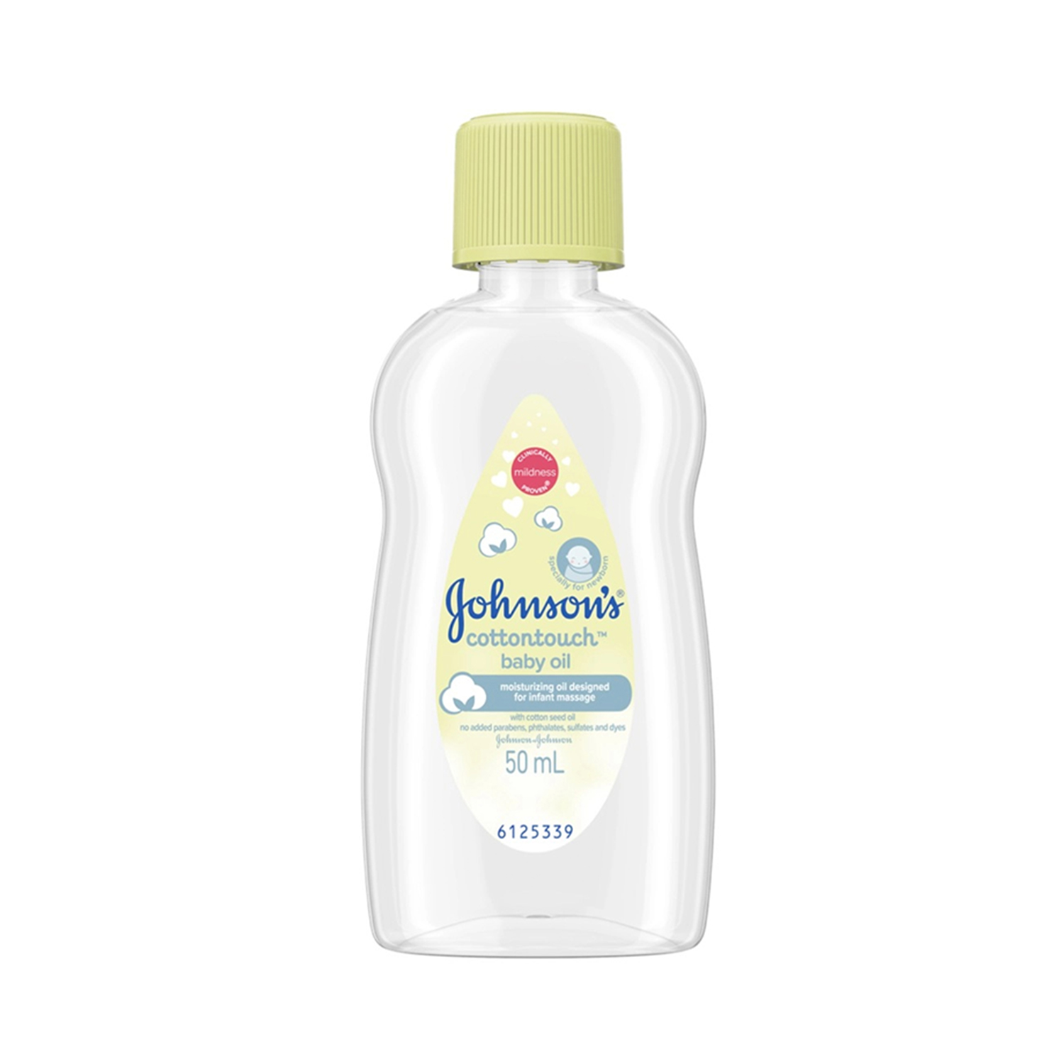 Johnson's cottontouch newborn massage oil 50 ml