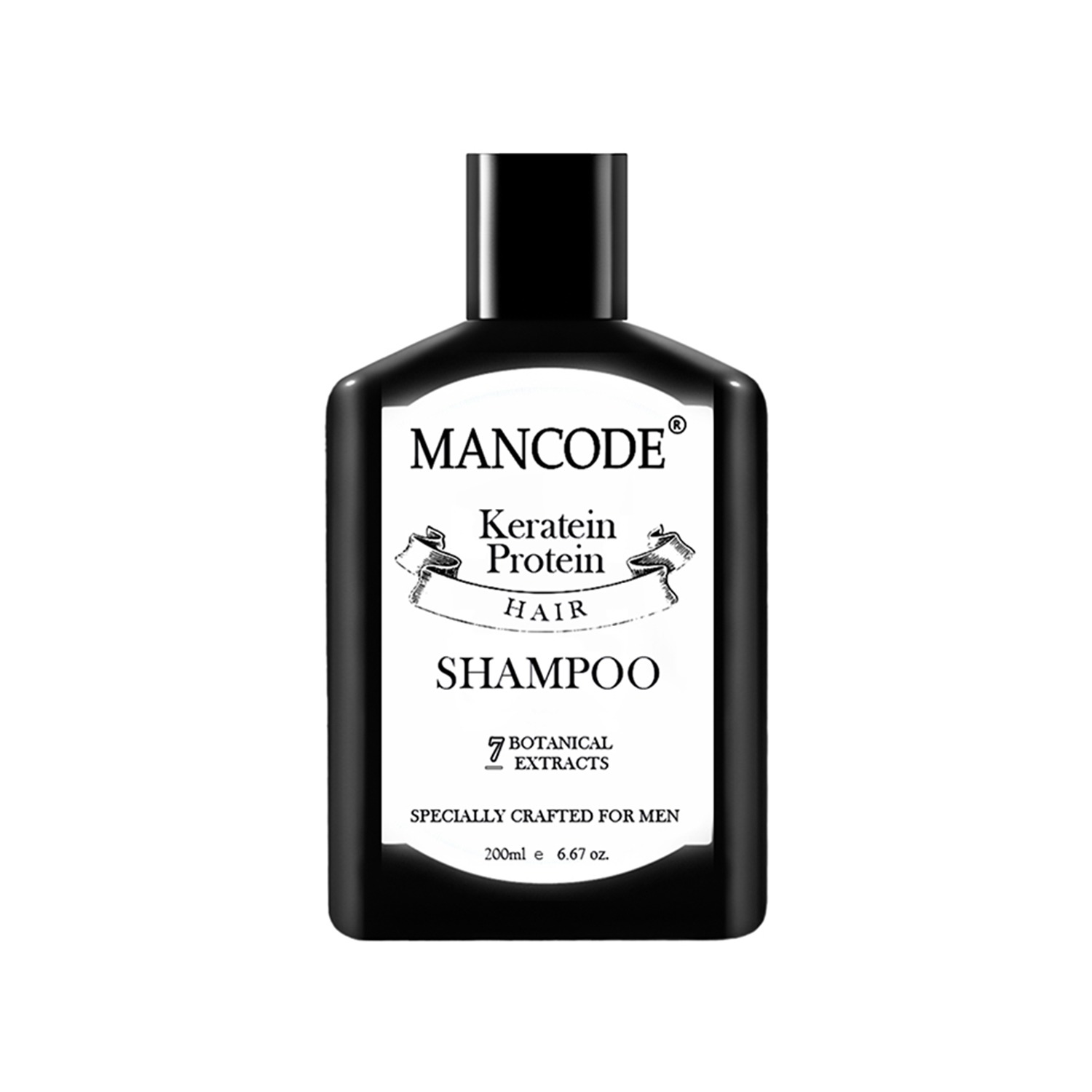 Mancode Keratin Shampoo, 200ml