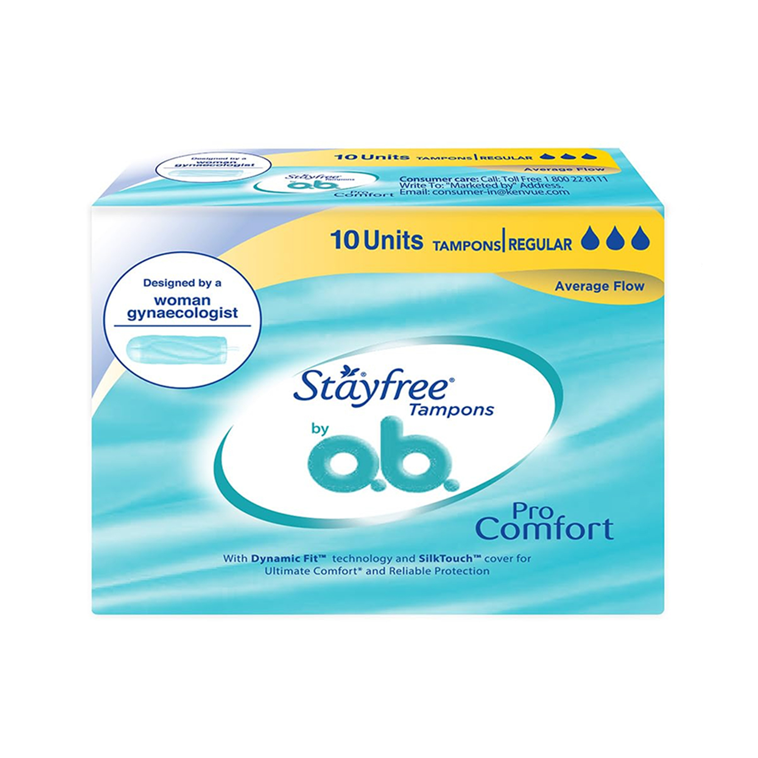 Stayfree tampons by OB Super 10's Carton