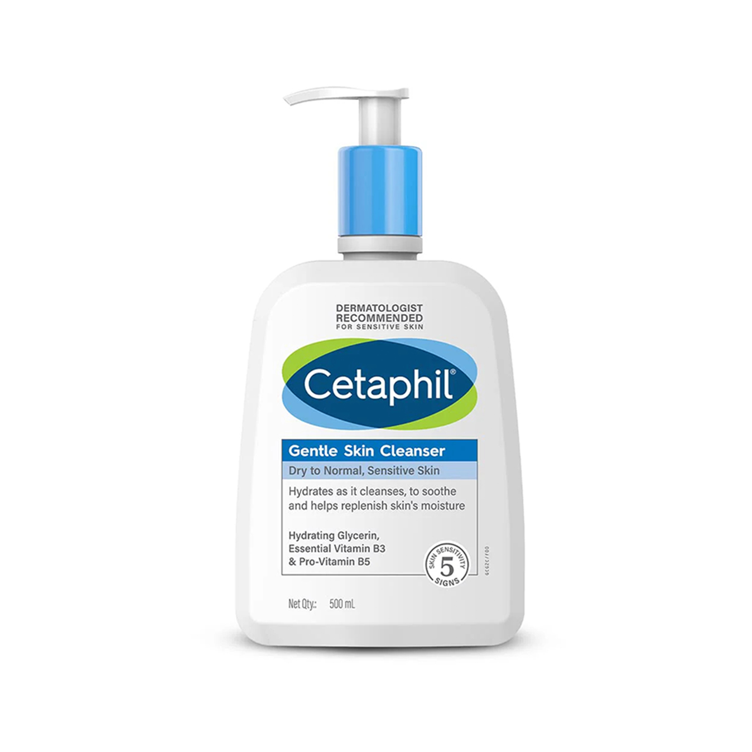 Cetaphil Gentle Skin Cleanser For Dry, Normal Sensitive Skin 500Ml