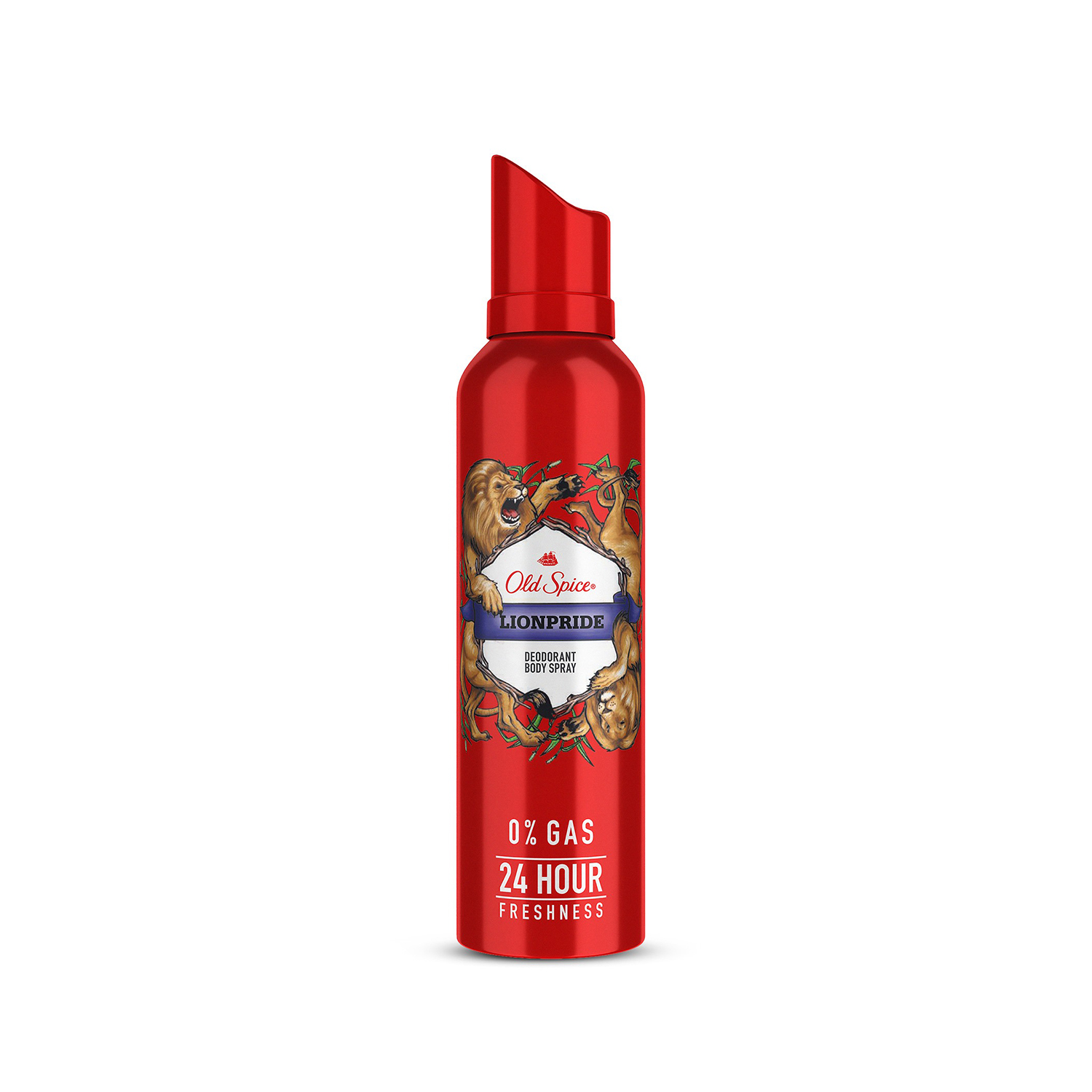 Old Spice Lionpride No Gas 24 hour Long Lasting Freshness Deodorant Perfume Body Spray For Men, 140ml