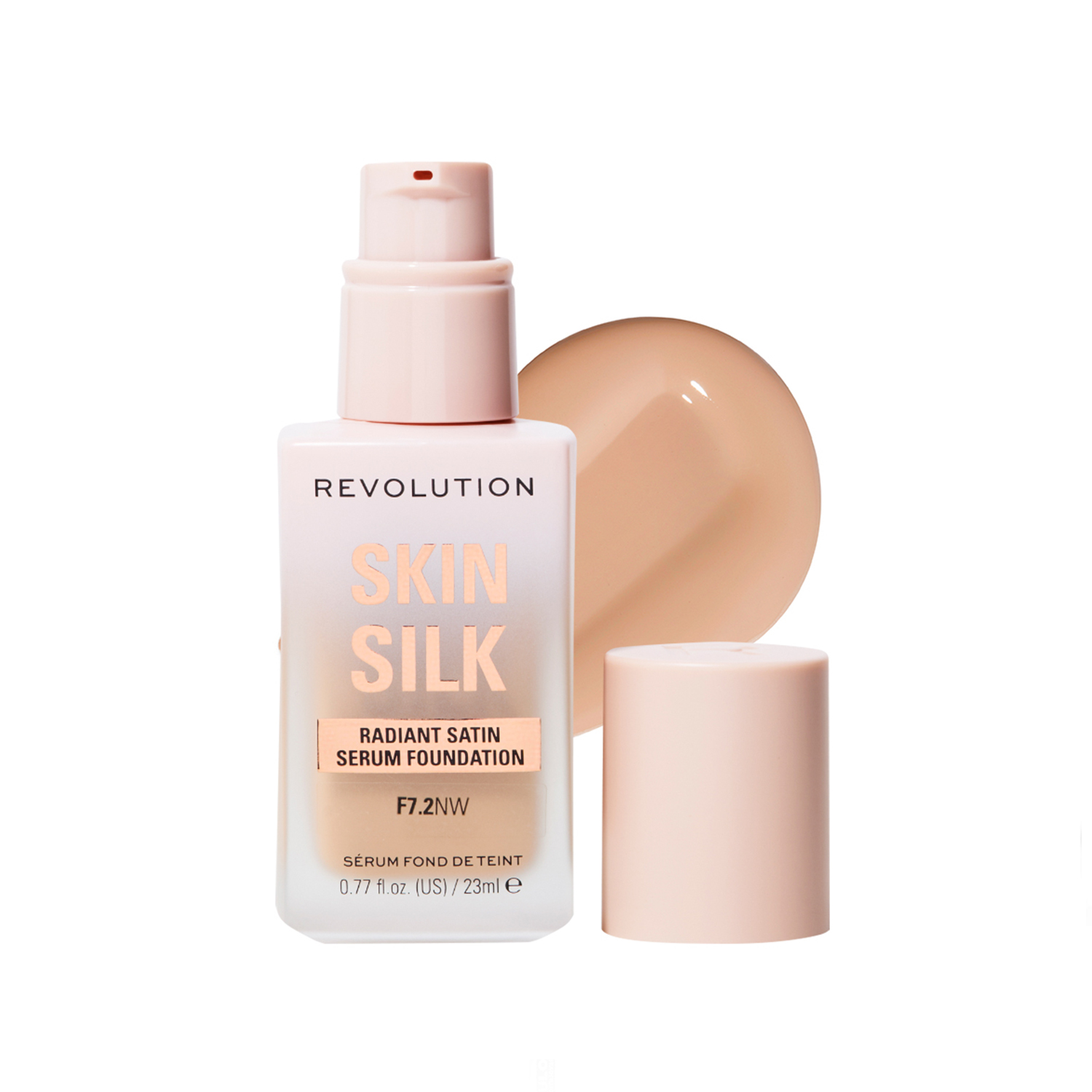 Makeup Revolution Skin Silk Serum Foundation F7.2 NW