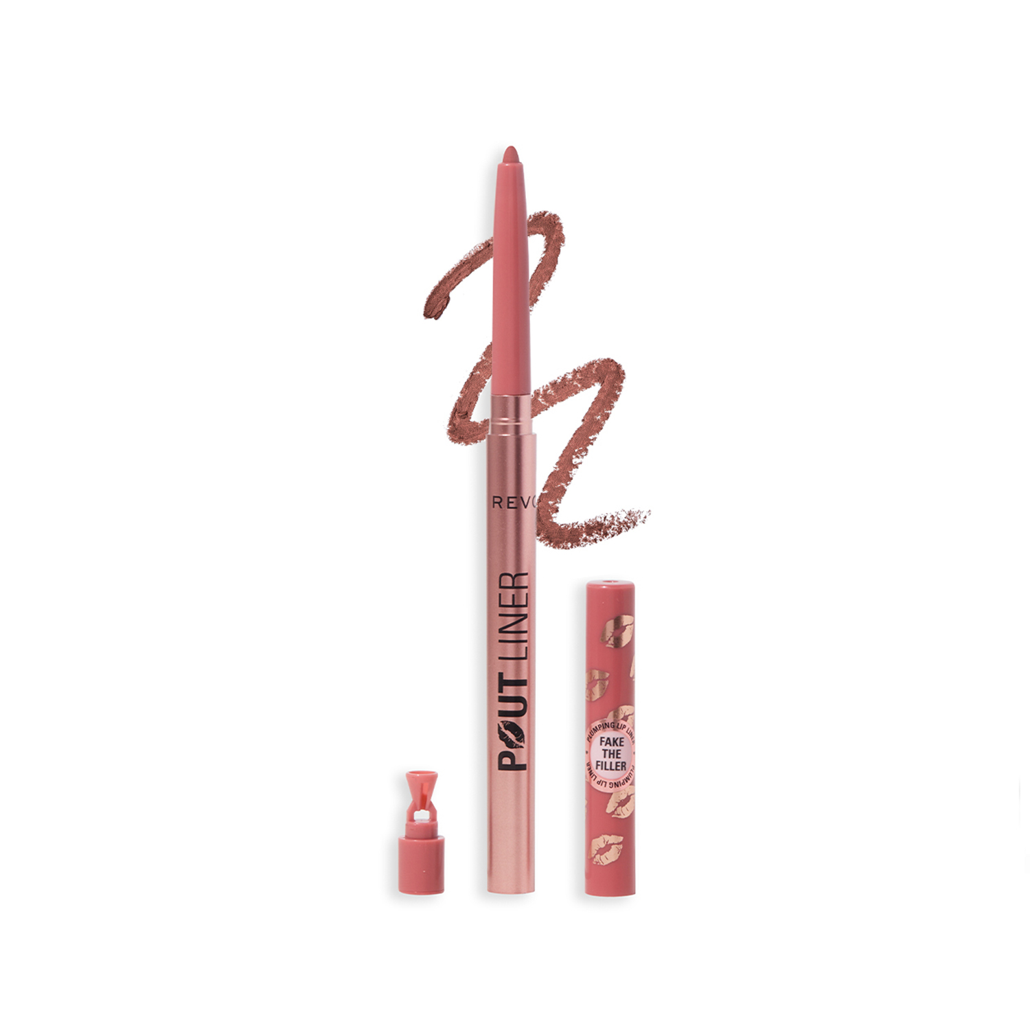 Makeup Revolution Pout Bomb Plumping Lip Liner Chauffeur Nude
