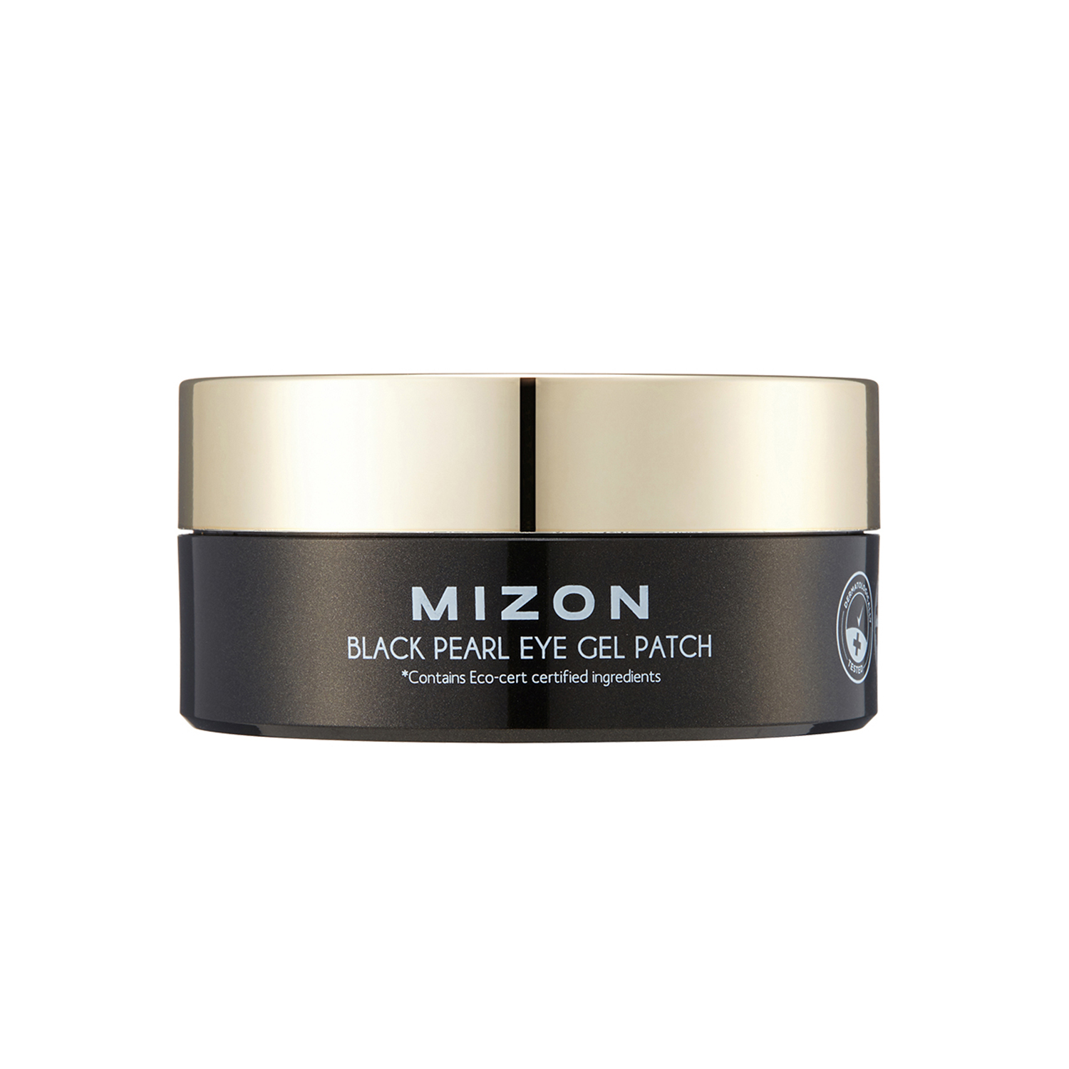 MIZON Black Pearl Eye Patch Masks, Eye Treatment Mask Reduces Wrinkles And Puffiness, Dark Circles Treatment, Hydrogel Eye Patches, Prevents Dehydration, 1 Count