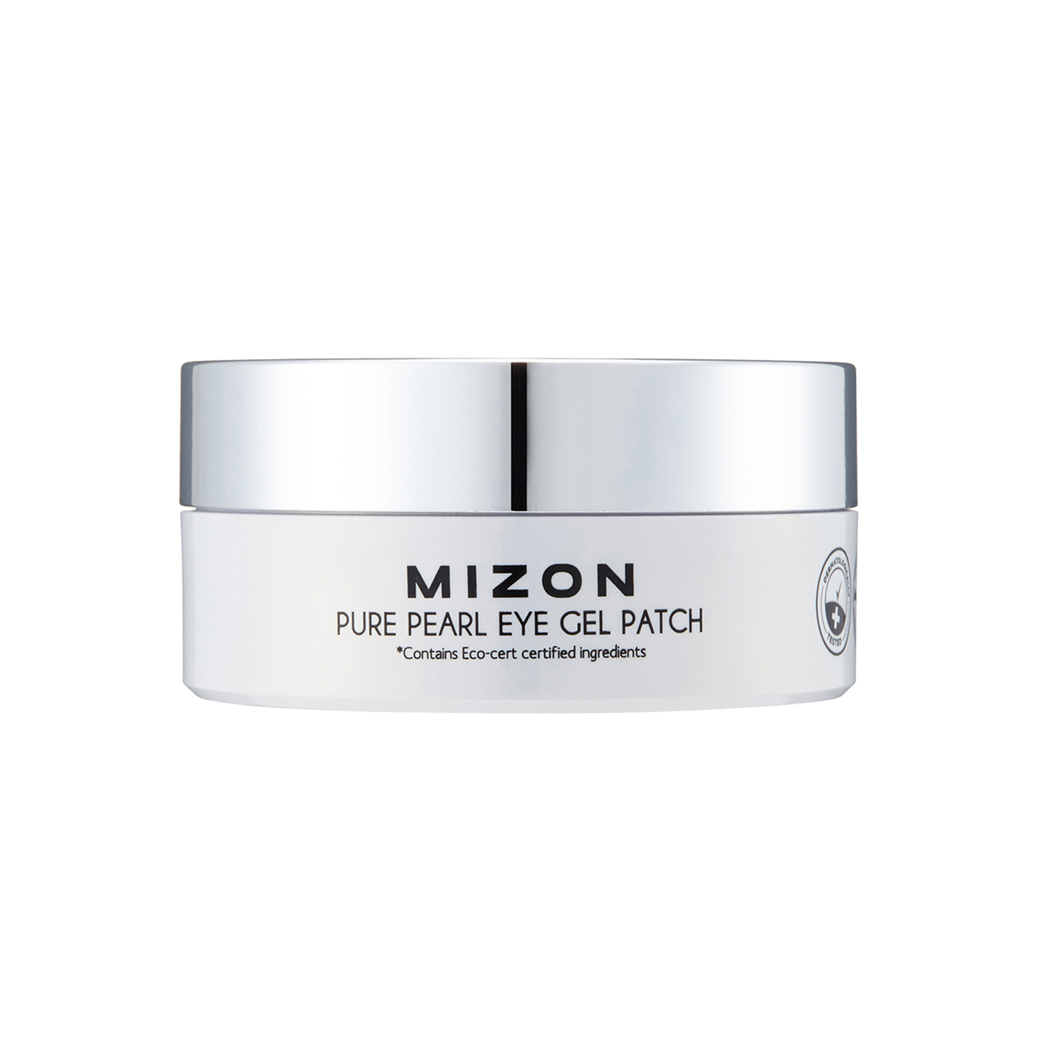 MIZON Pure Pearl Eye Gel Patch, Eye Mask for Dark Circles, Recharges Hydration, Hydrogel Patches, Improves Elasticity, Reduces Puffiness, Collagen Patch Treatment 30 PAIRS (Pure Pearl)