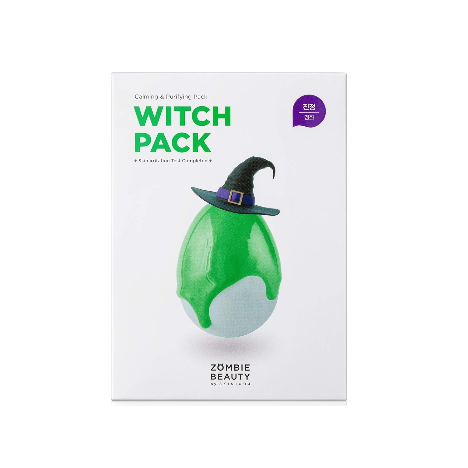 ZOMBIE BEAUTY by SKIN1004 Calming & purifying Pack | Witch Pack | Pack of 1