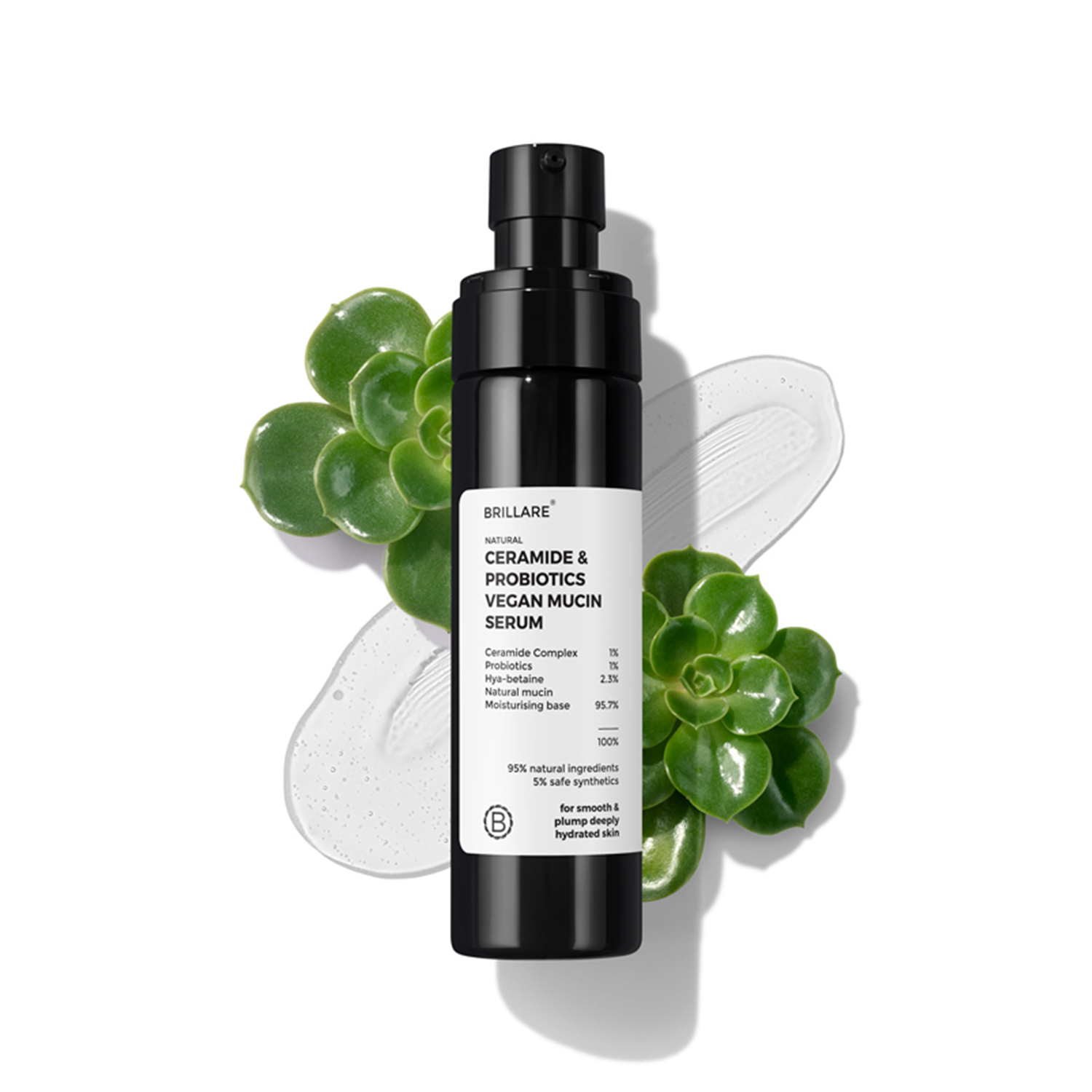Brillare Ceramide & Probiotics Vegan Mucin Serum