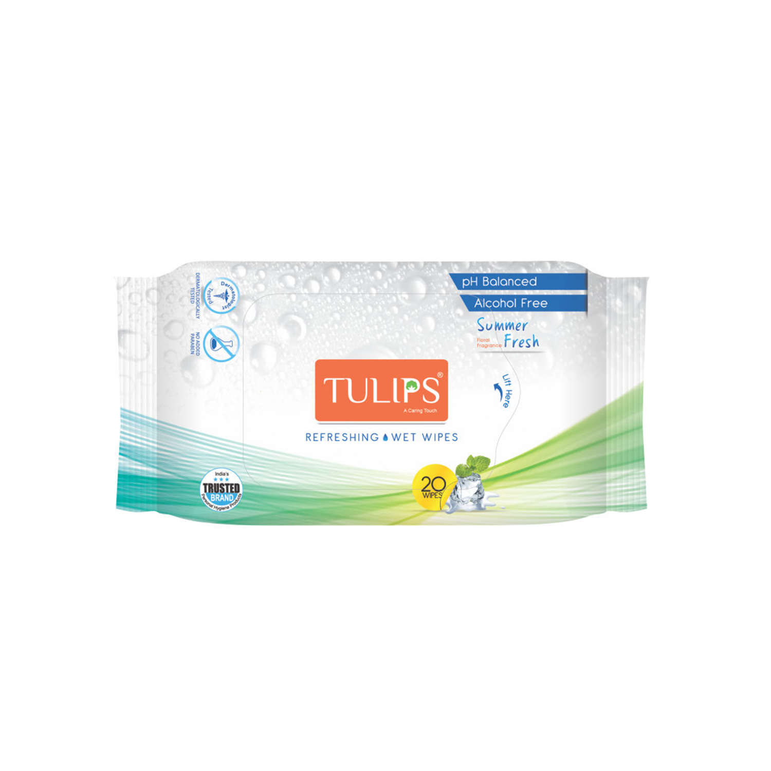 Refreshing Wet Wipes X 20 Summer Fresh