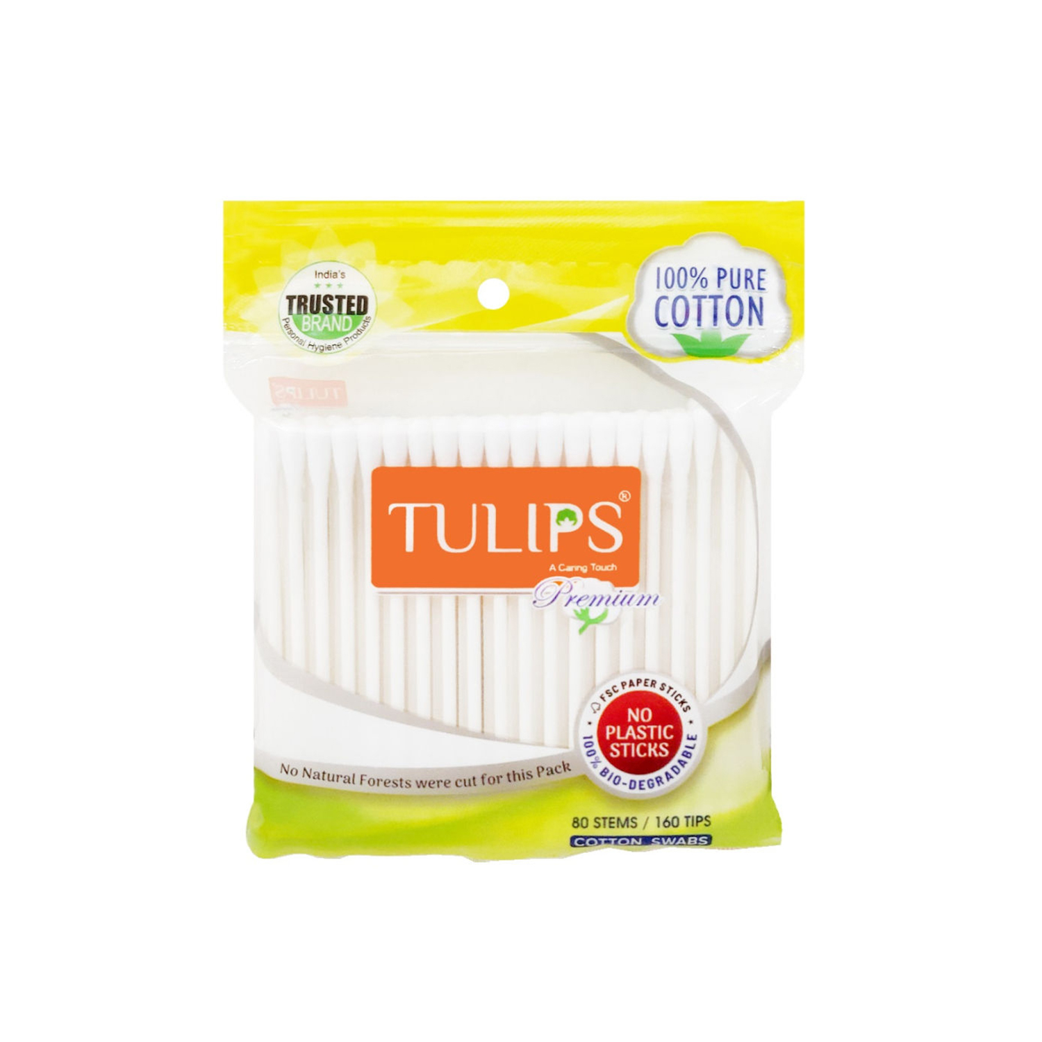 Tulips Premium 80Pcs Bag _Paper Stick