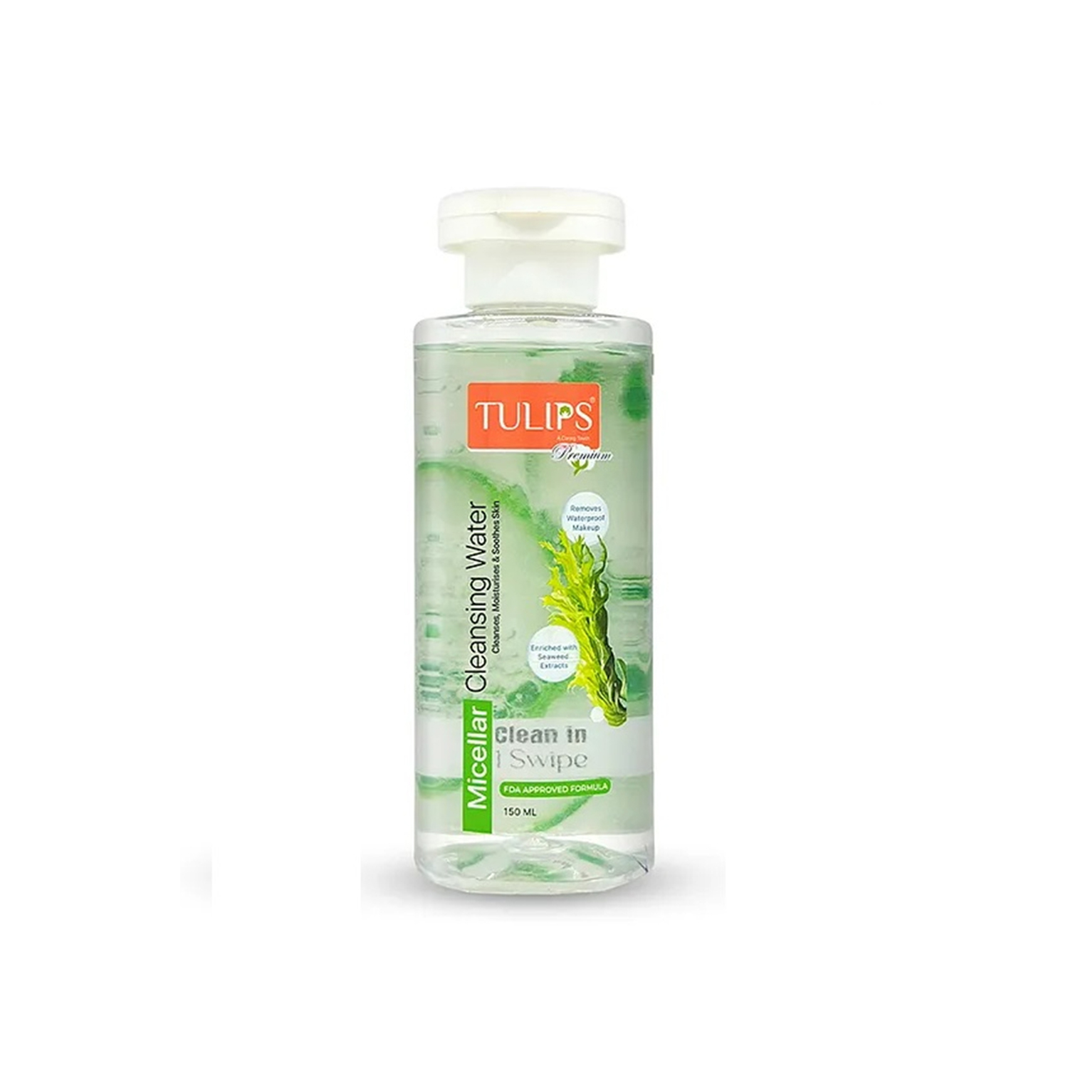 Tulips Premium Micellar Cleansing Water Bottle 150 ml