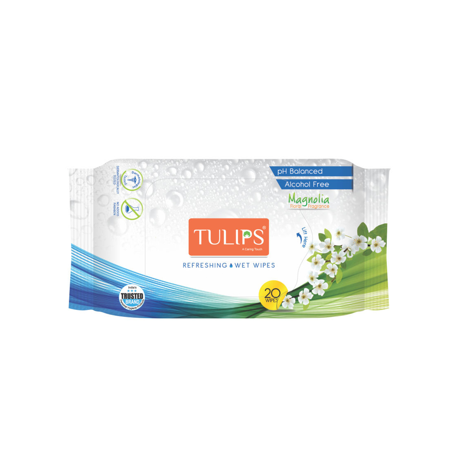 Refreshing Wet Wipes X 20 Magnolia