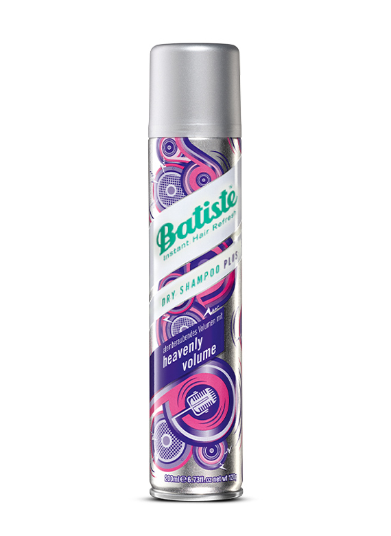 Batiste Instant Hair Refresh Dry Shampoo With Plus Show- Stopping Benefit Volume Fragrance, Absorb Oil Between Washes, Waterless Shampoo - 200 ml