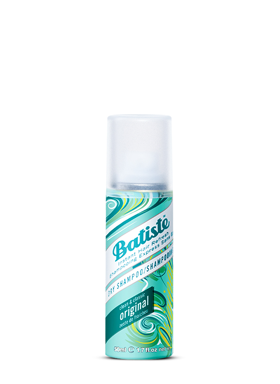 Batiste Instant Hair Refresh Dry Shampoo With Clean & Classic Original Fragrance, Absorb Oil Between Washes, Waterless Shampoo - 50 ml