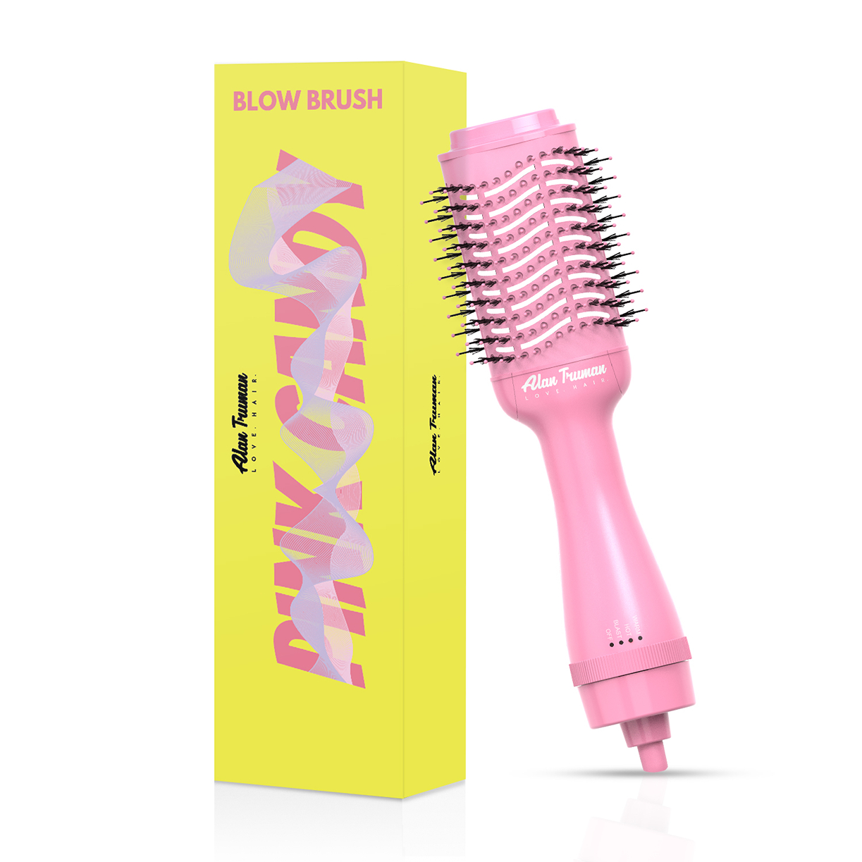 Alan Truman The Blow Brush Pastel Pink 