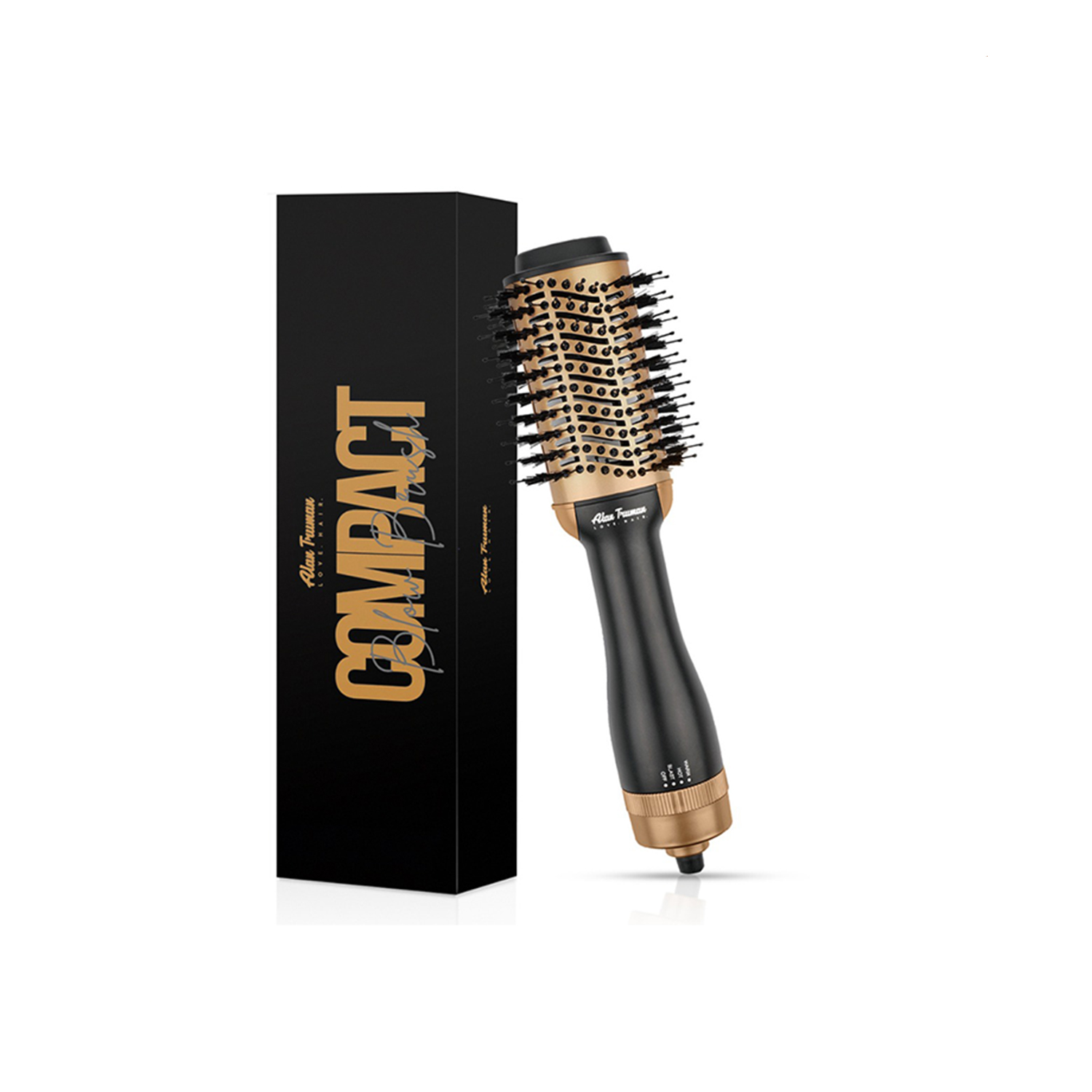 Alan Truman Compact Blow Brush Gold 