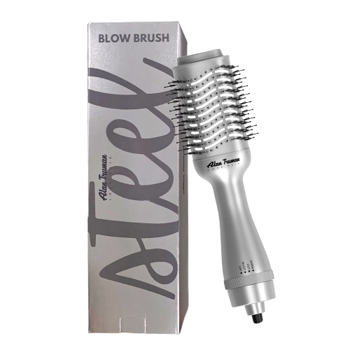 Alan Truman The Blow Brush Steel Silver  