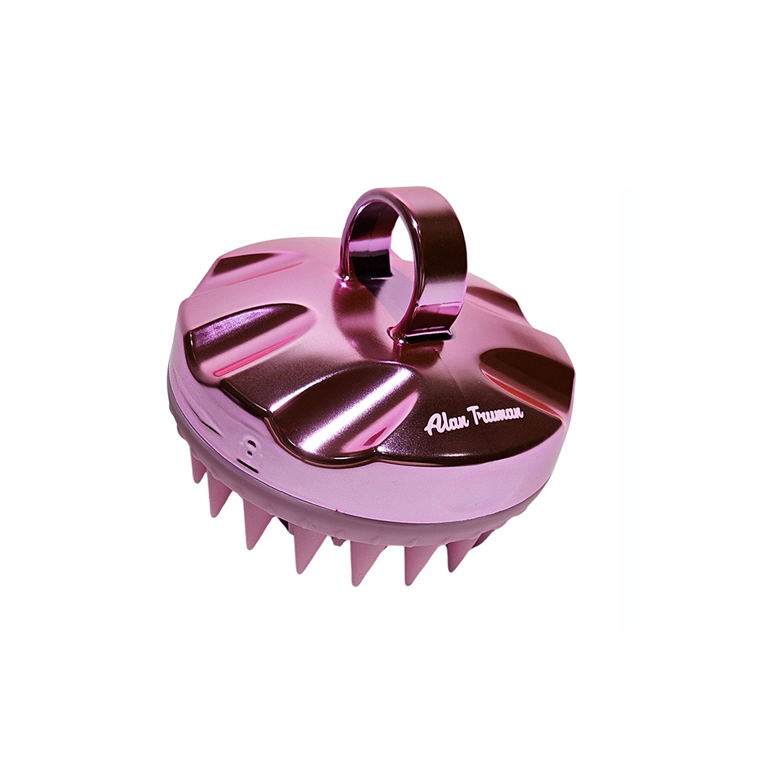 Alan Truman Scalp SOS - Scalp Massage & Shampoo Brush - Metallic Pink