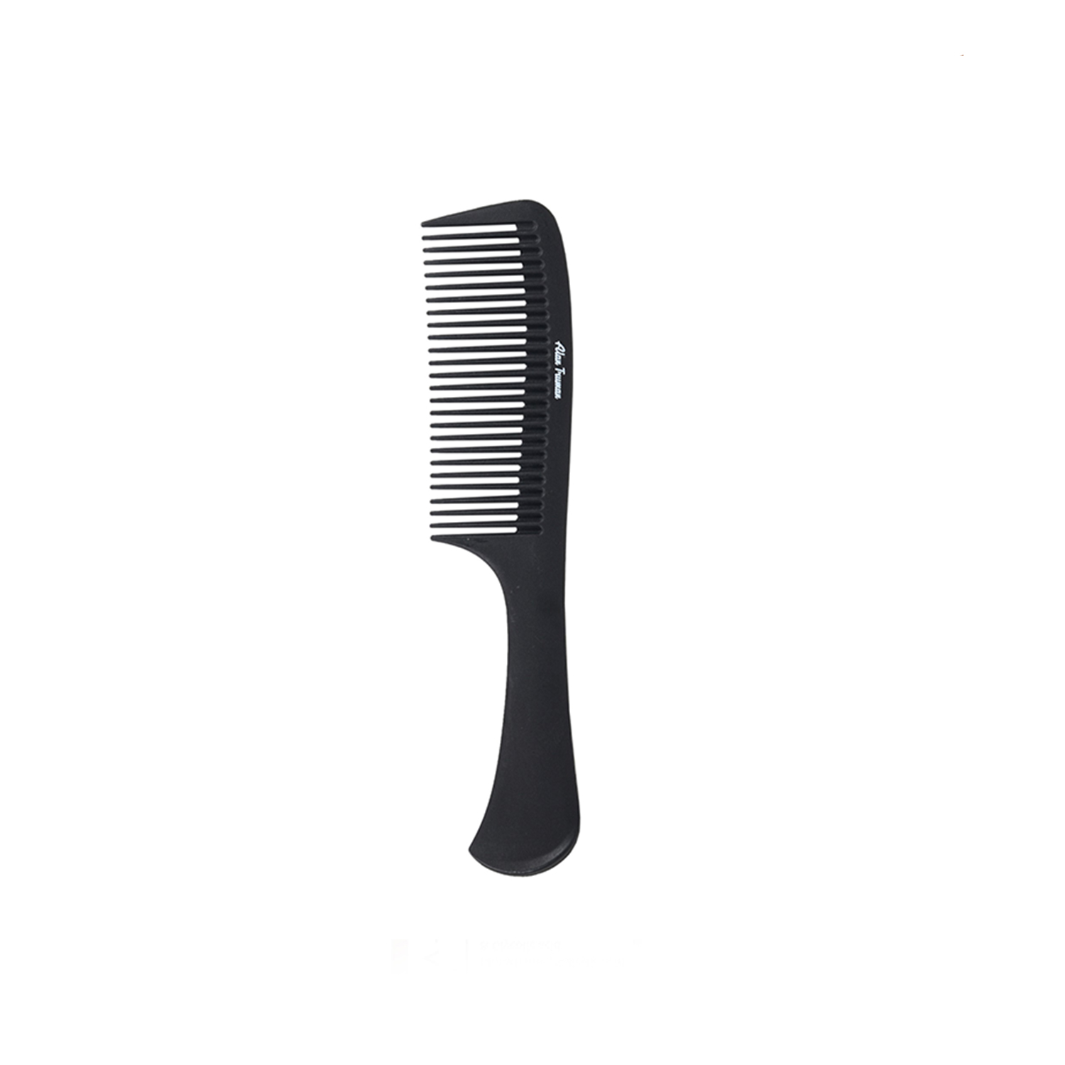 Alan Truman CB-02 Wide-Teeth Handle Carbon Comb 