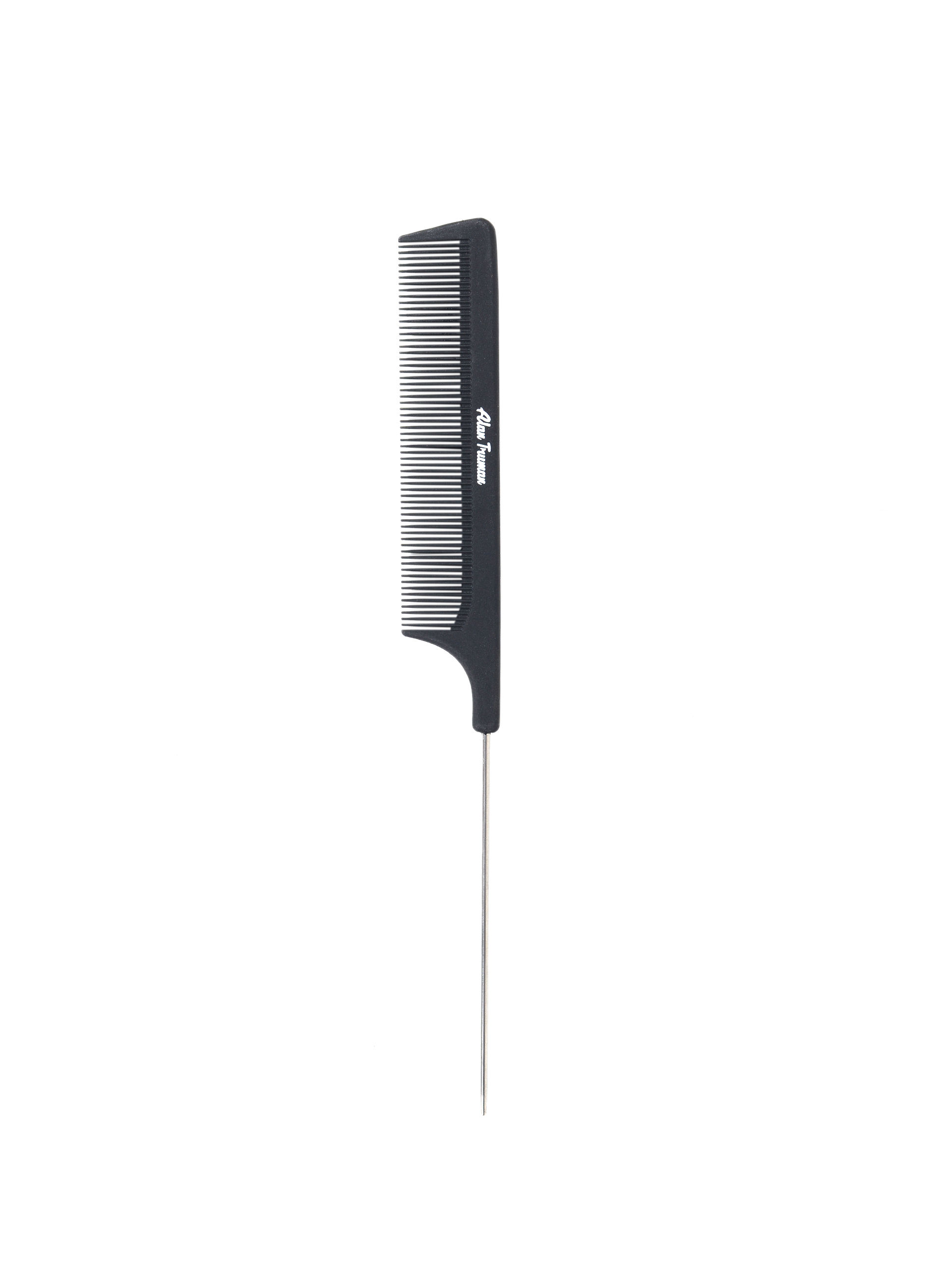 Alan Truman CB-03 Metal-Pin-Tail Carbon Comb 
