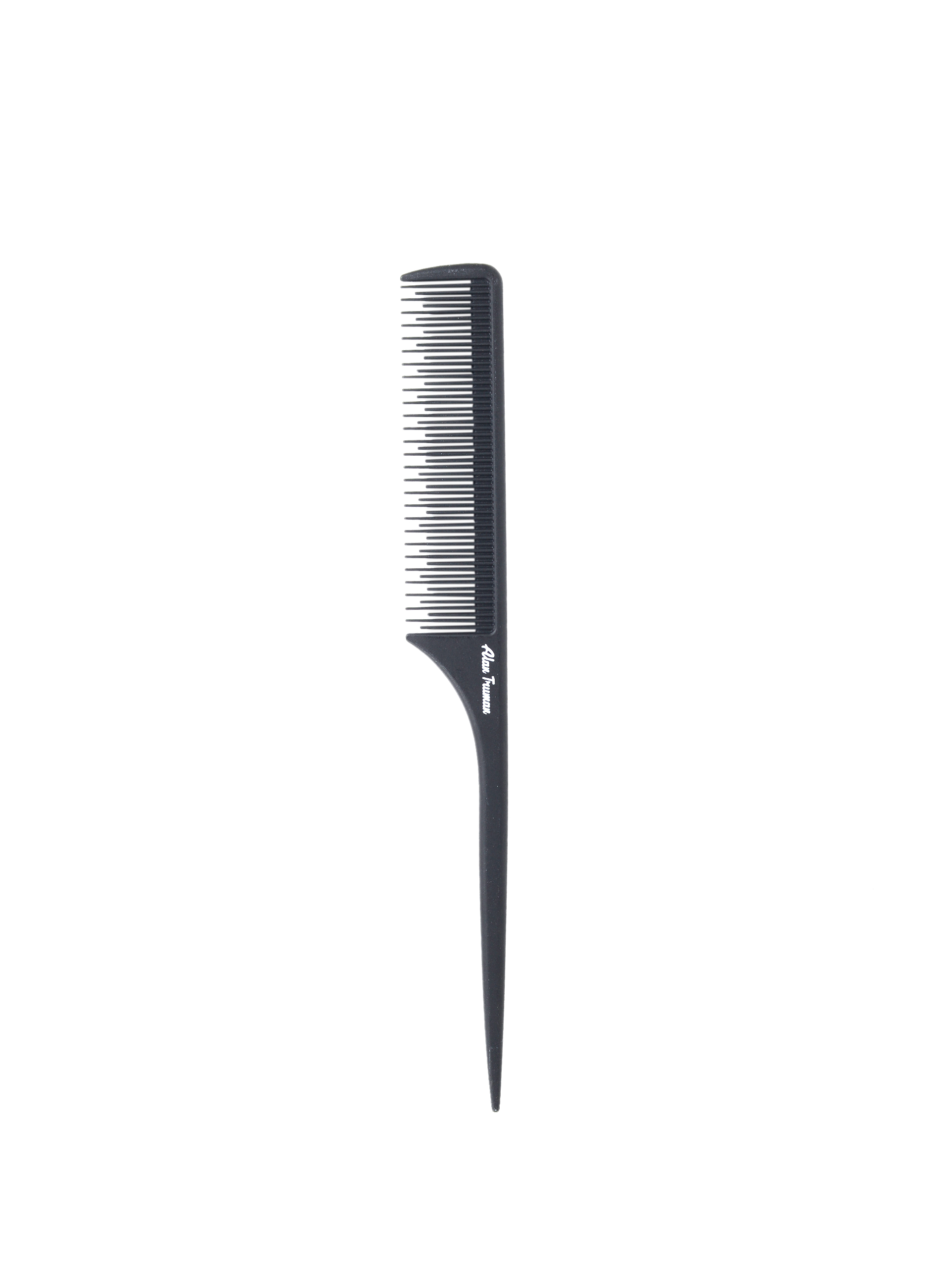 Alan Truman CB-04 Back-Combing And Styling Rat Tail Carbon Comb 