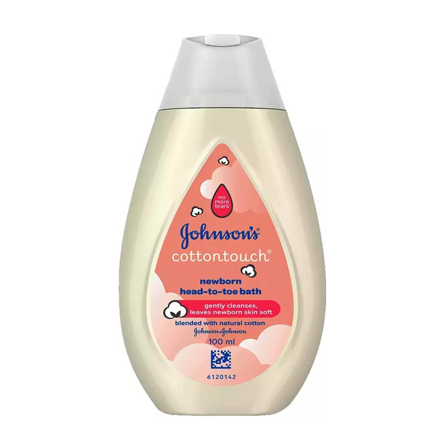 Johnson's cottontouch newborn head-to-toe bath 100ml