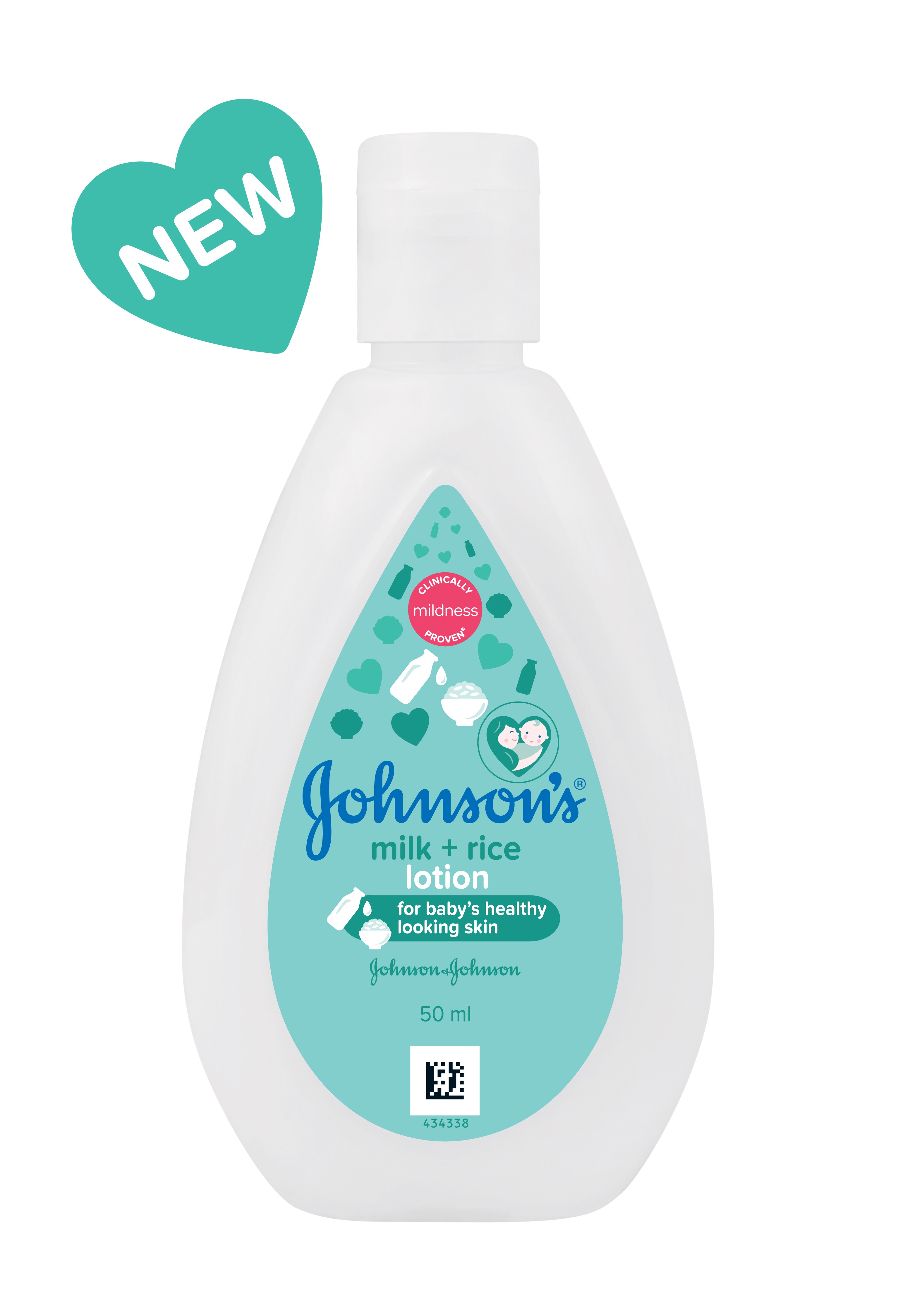 Johnson`s Milk + Rice Lotion 50ml
