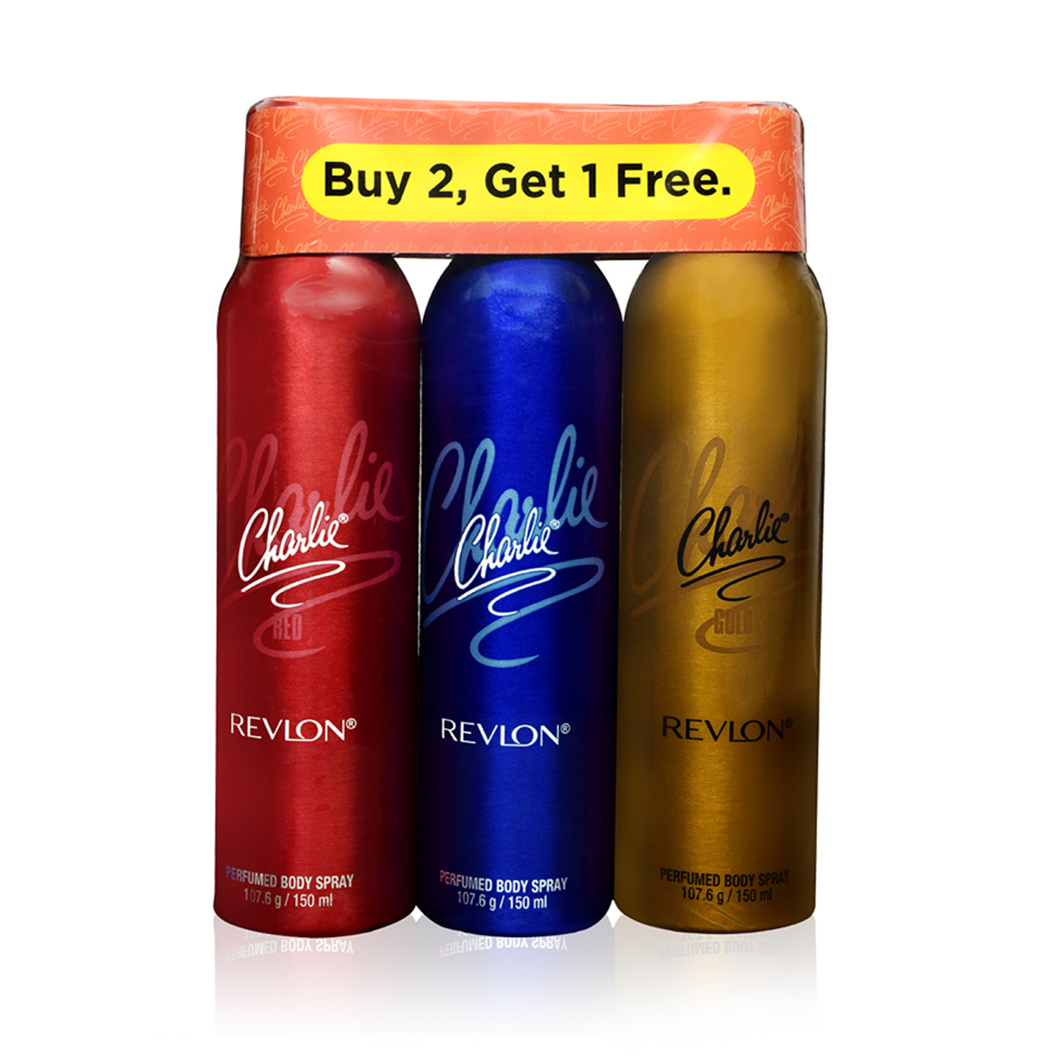 Charlie Customized Kit- (Red+Gold+Blue - 150 Ml)