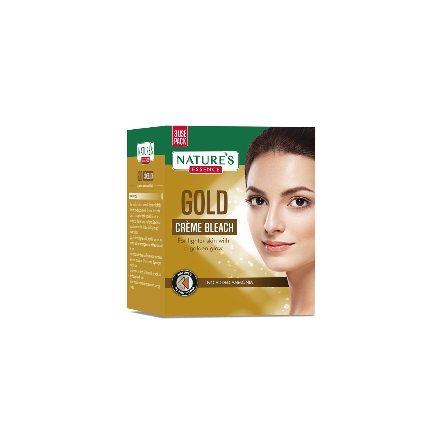 Nature's Essence Gold Creme Bleach, 21 gms