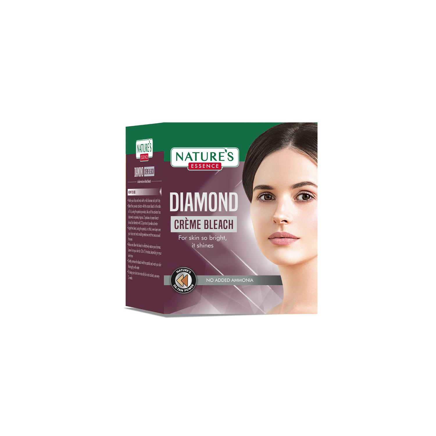 Nature's Essence Diamond Creme Bleach, 21 gms