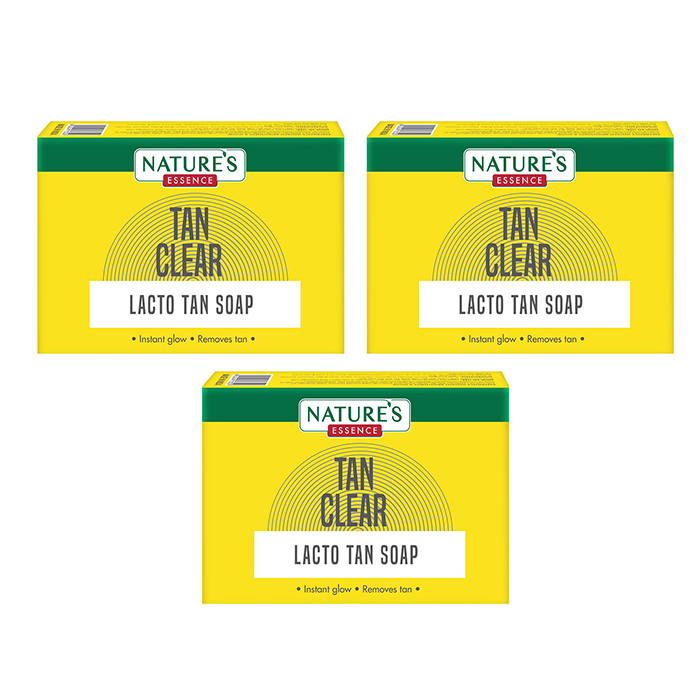 Nature's Essence Tan Clear Lacto Tan Soap (pack Of 3)