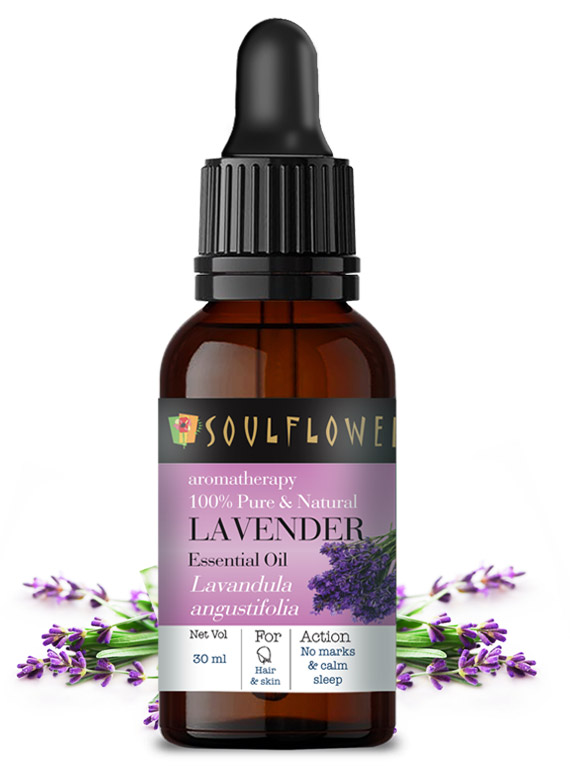 Soulflower Lavender Essential Oil, 30 ml