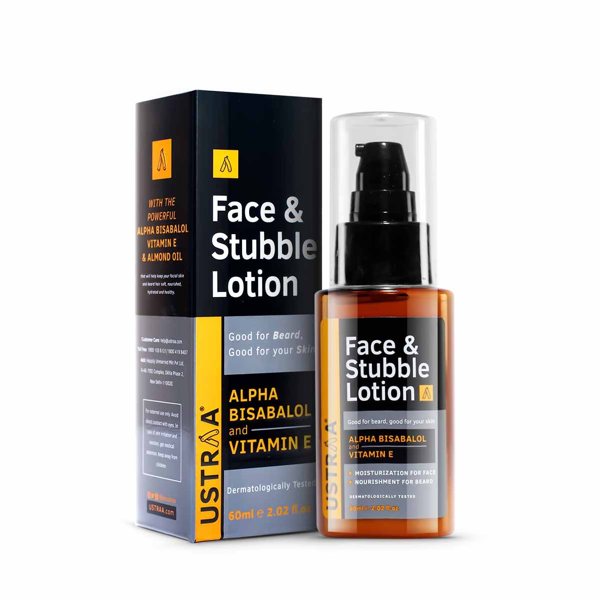 Ustraa Face & Stubble Lotion - 60ml