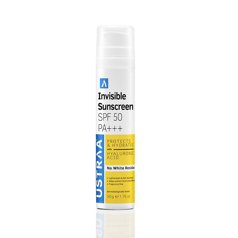 Ustraa Invisible Sunscreen SPF 50 PA+++