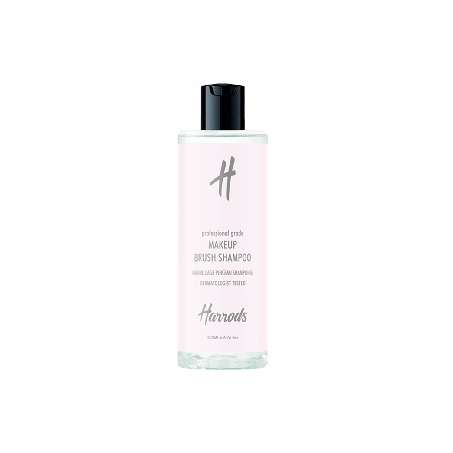 Harrods Instant Make-Up Brush Shampoo - Quick And Effortless Solution For Washing And Drying Brushes And Sponges - No Washing Required - 200 Ml