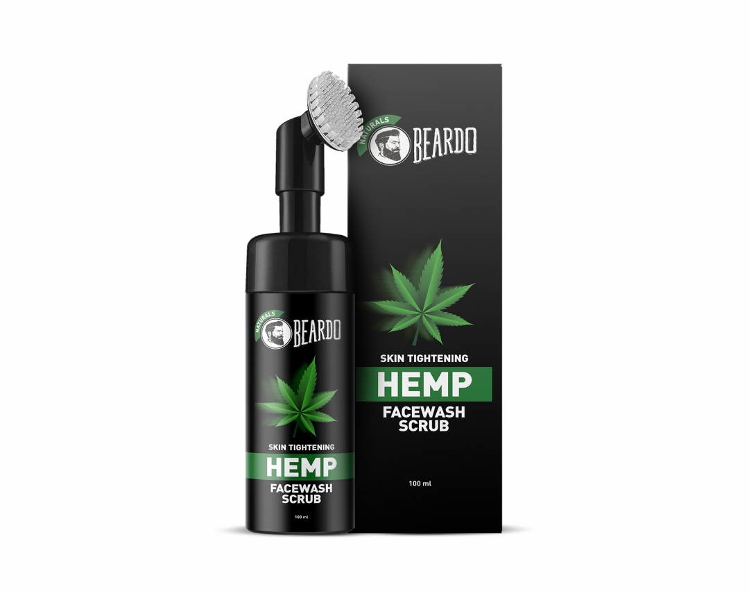Beardo Hemp Facewash Scrub 100ml