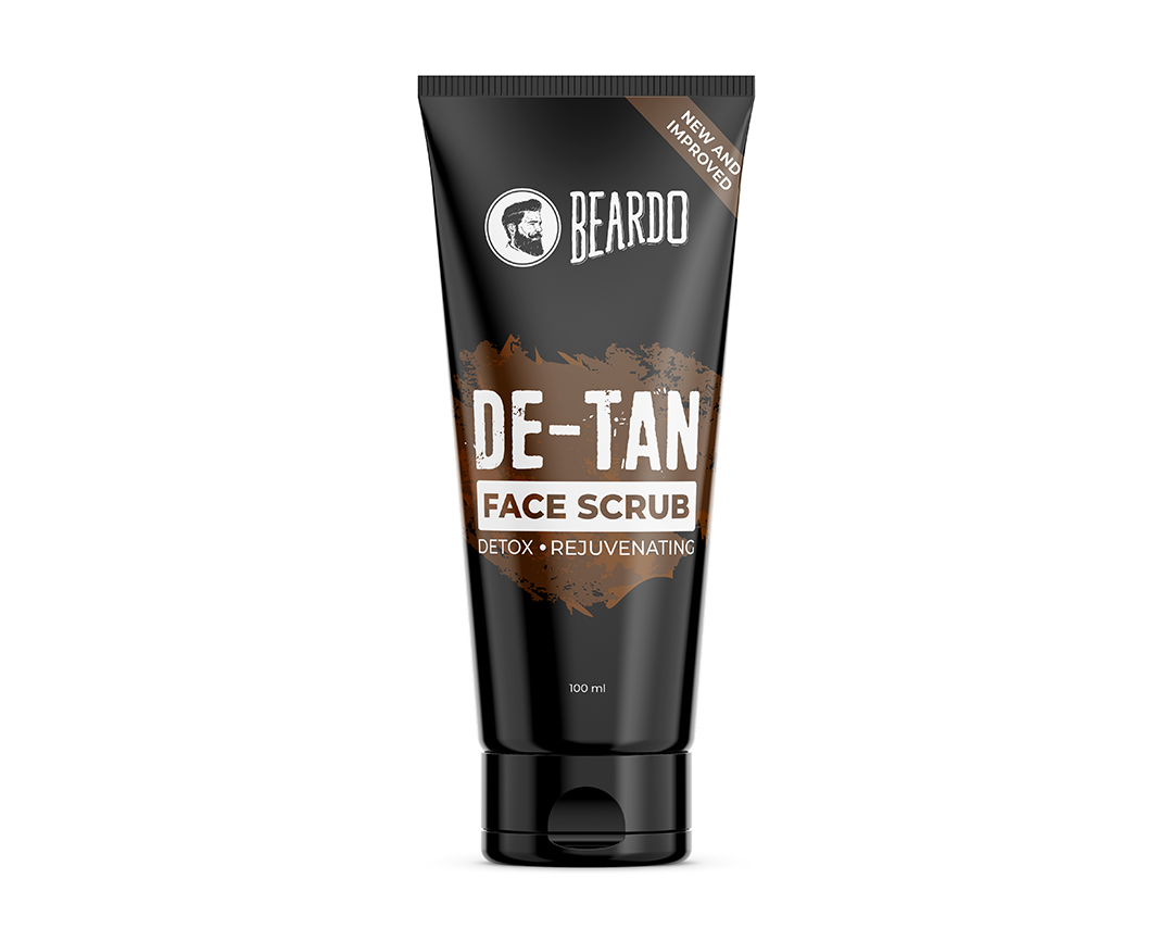 Beardo DeTan Face Scrub for Men Improved Version (100 g)