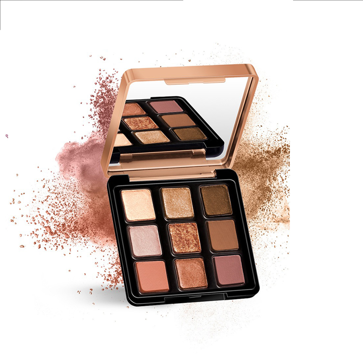 Manish Malhotra Beauty By MyGlamm 9 In 1 Eyeshadow Palette-Soireé-9gm