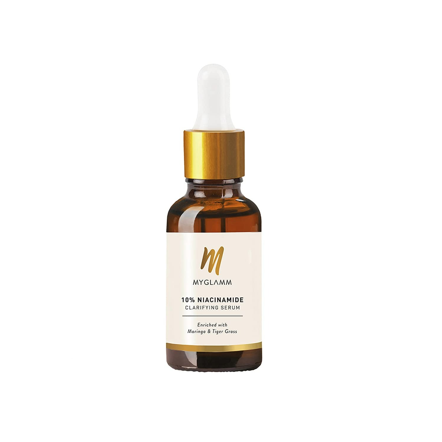 MyGlamm 10% Niacinamide Clarifying Serum, 30 ml | Face Serum for Acne Marks, Blemishes With Moringa & Tiger Grass